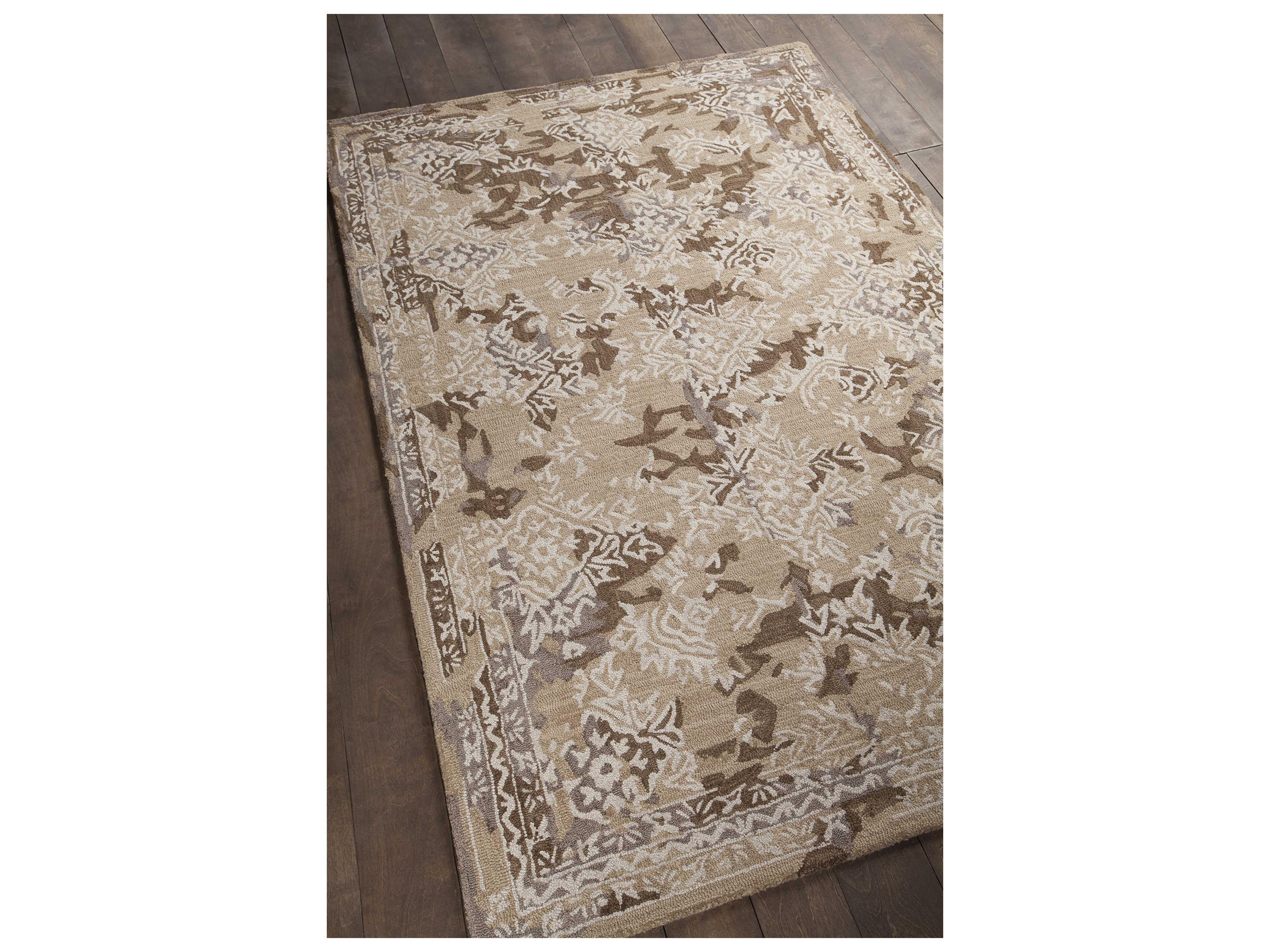 Chandra Zyana Bordered Area Rug