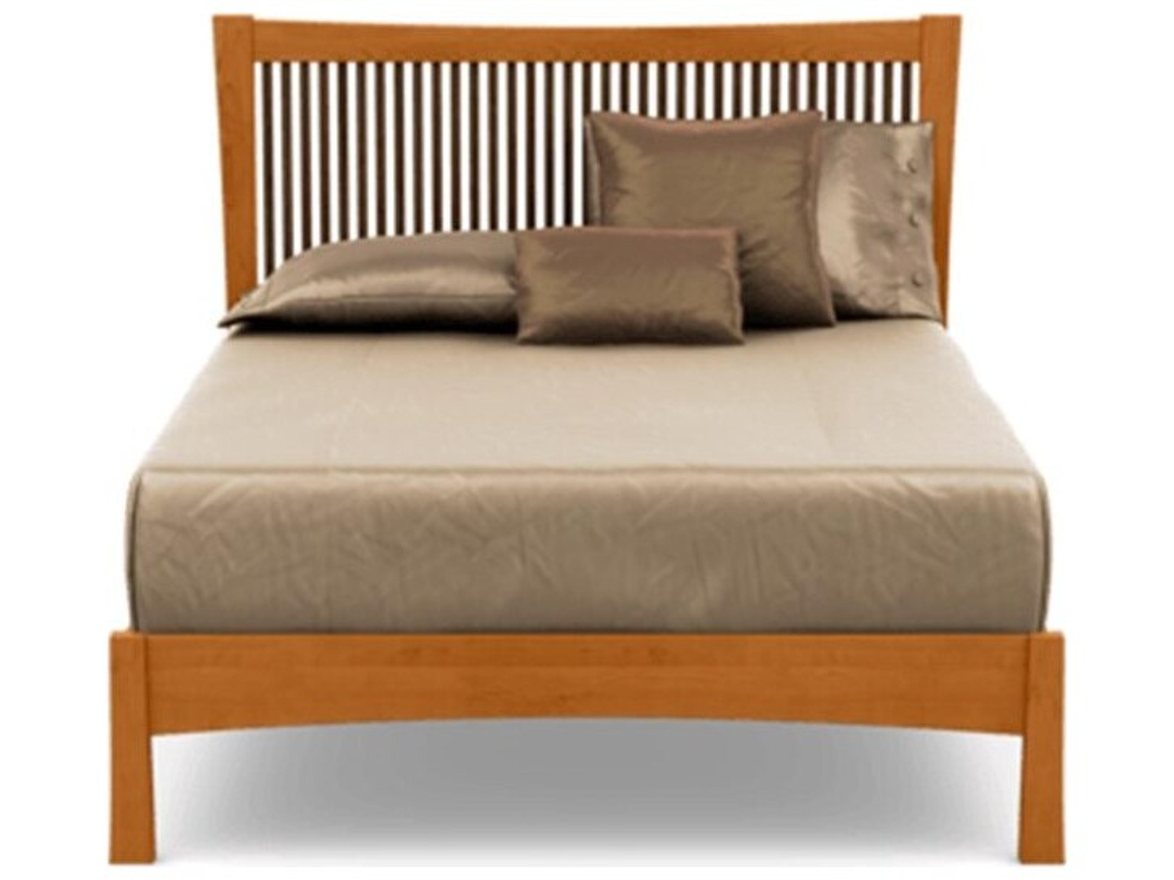 Queen Platform Bed Berkeley Solid Cherry Wood