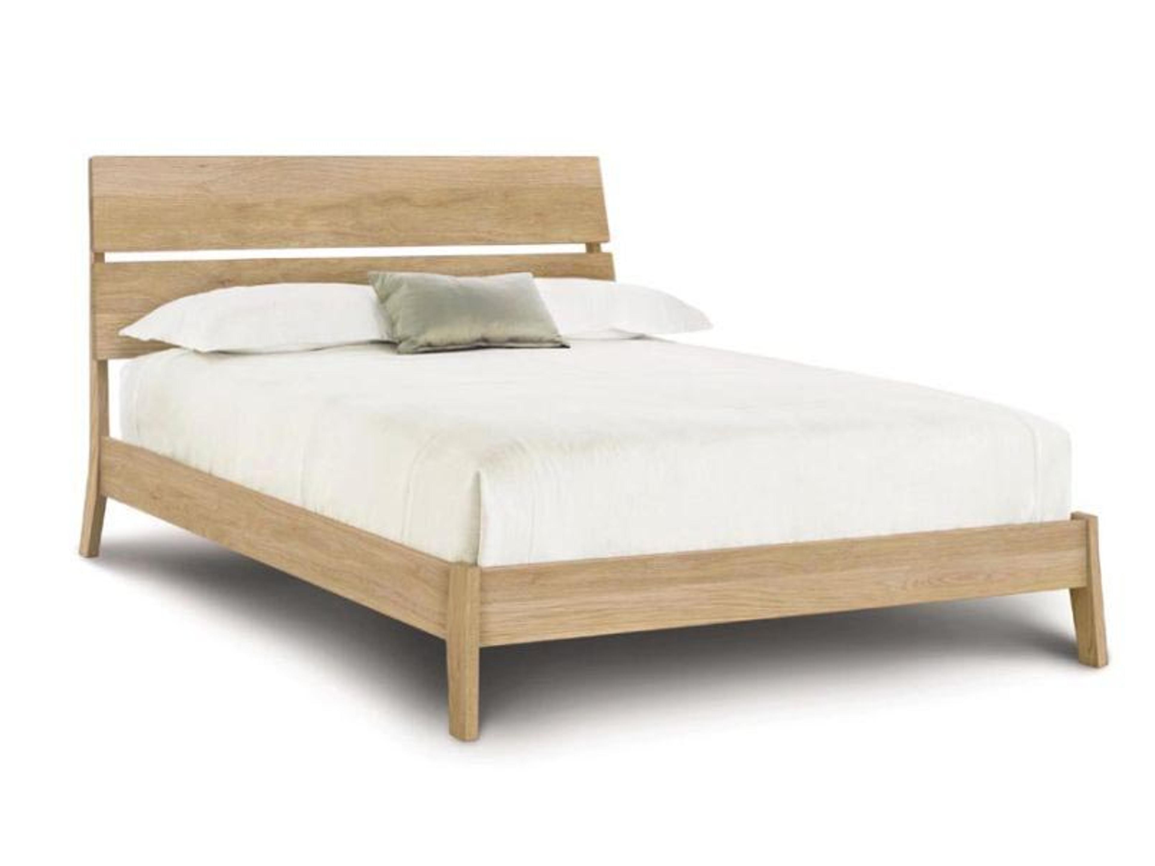 Linn Natural Solid Wood Full Platform Bed