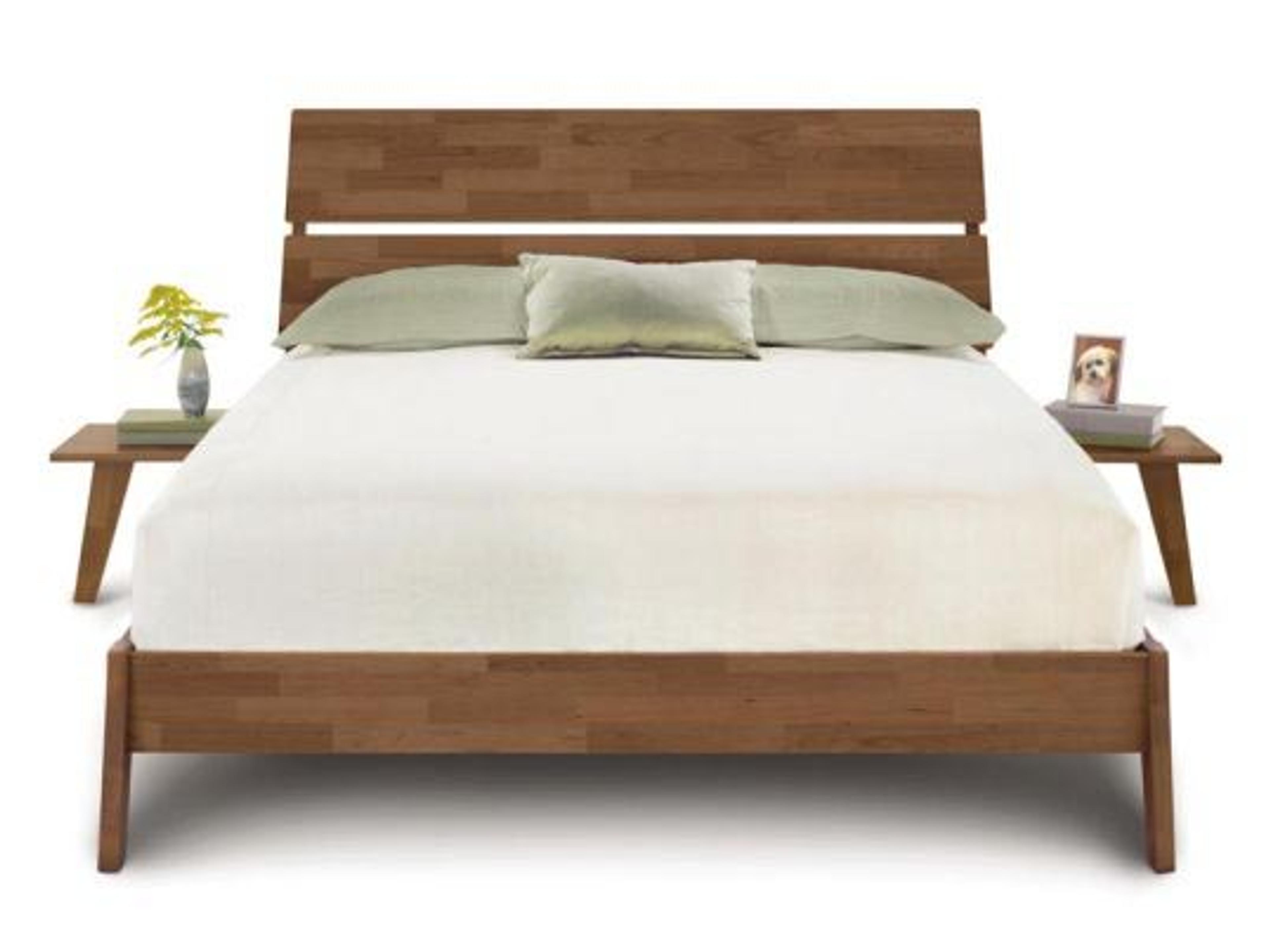 Copeland Linn Brown Solid Wood Twin Platform Bed