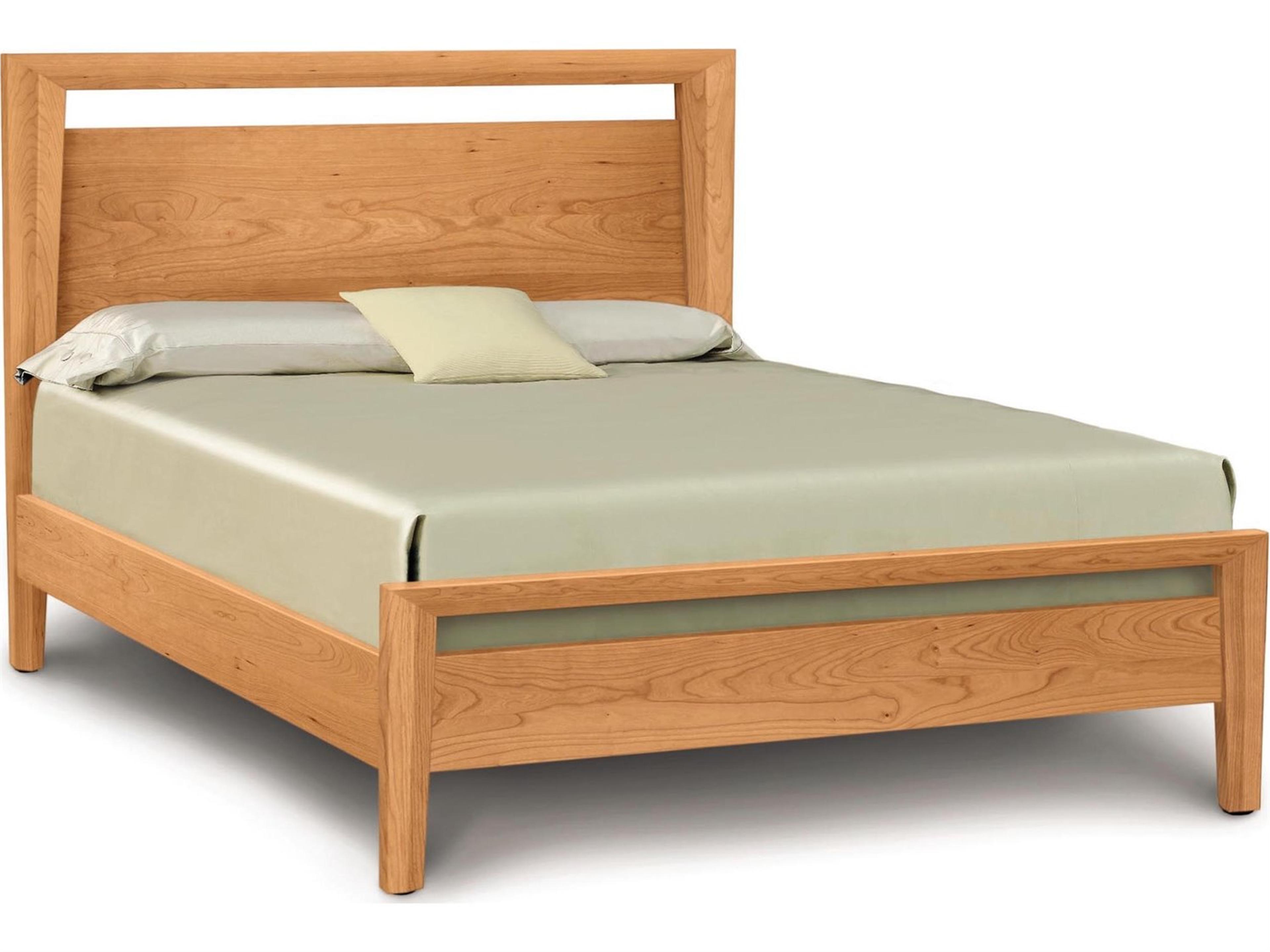 Mansfield Solid Wood Queen Panel Bed