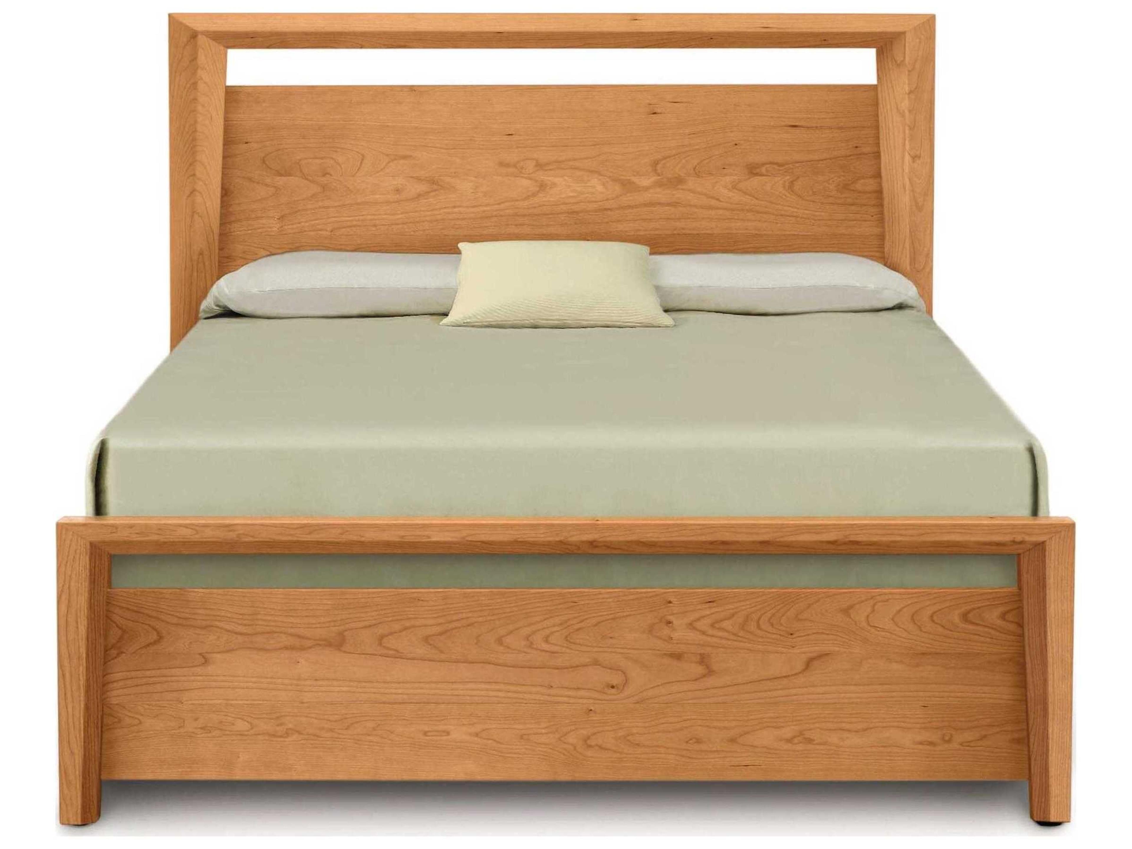 Copeland Mansfield Brown Solid Wood Queen Platform Bed