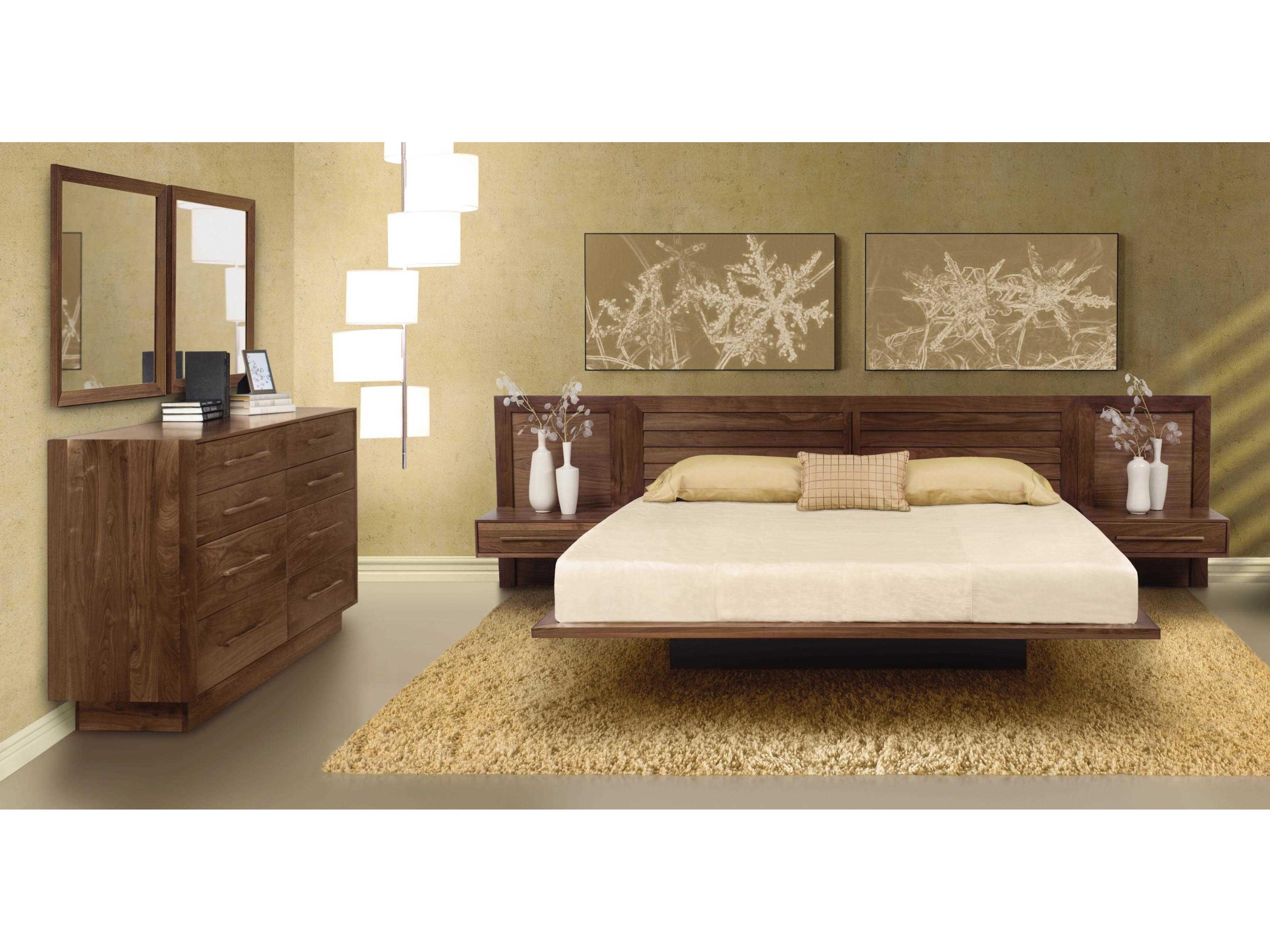 Copeland Moduluxe Platform Queen Bed with High Headborad