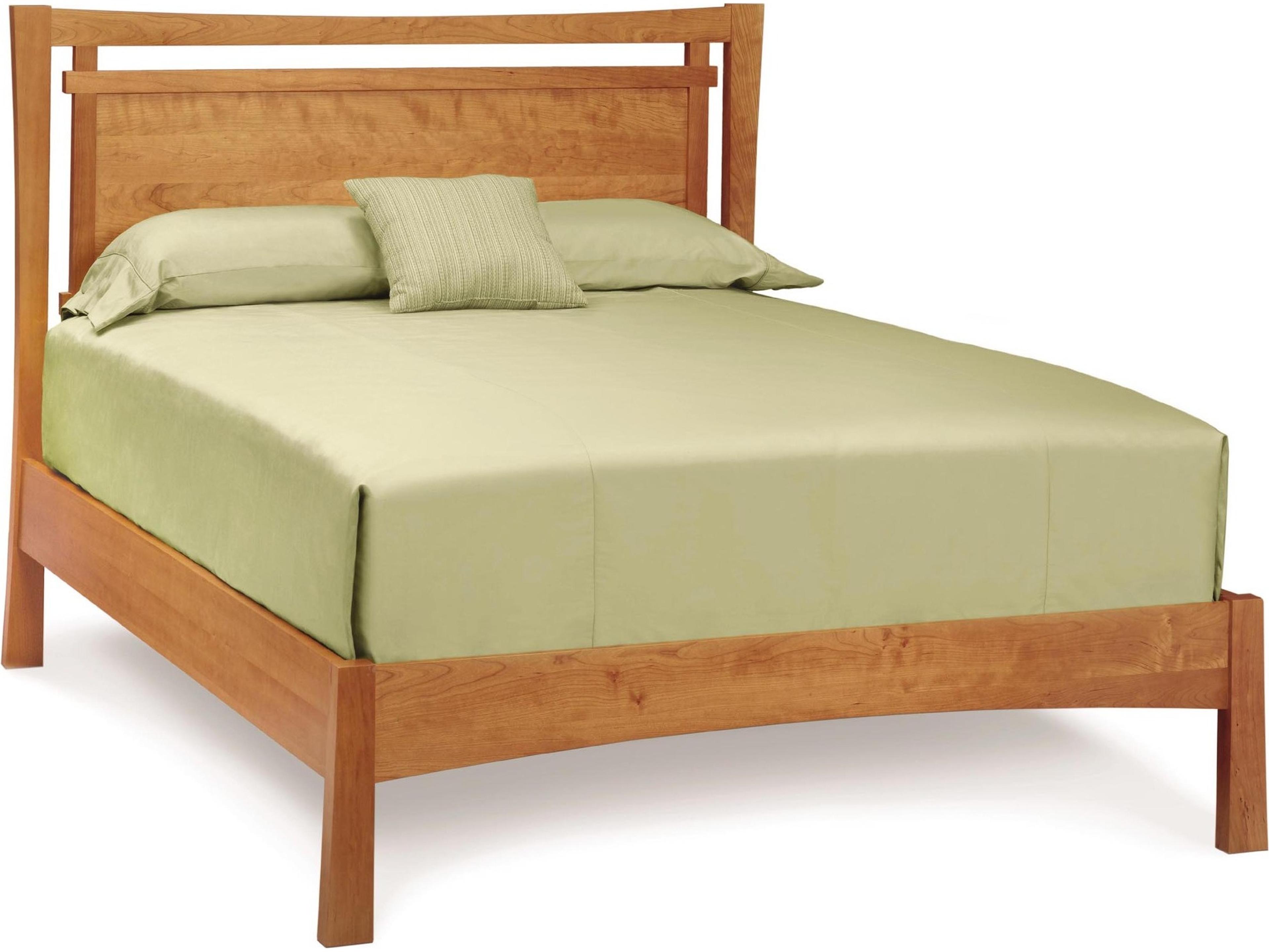 Monterey Queen Platform Bed Solid Cherry Wood