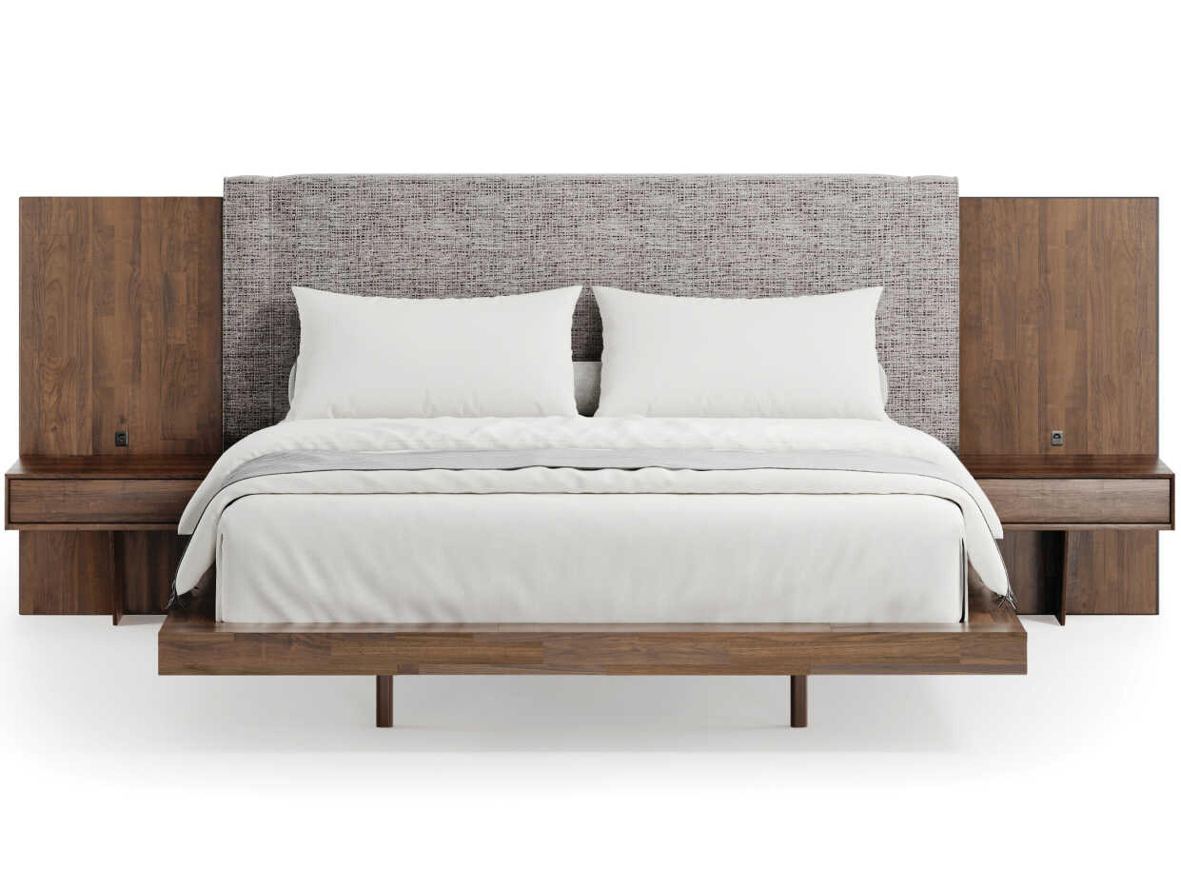Copeland Savoy Natural Walnut Solid Wood California King Platform Bed