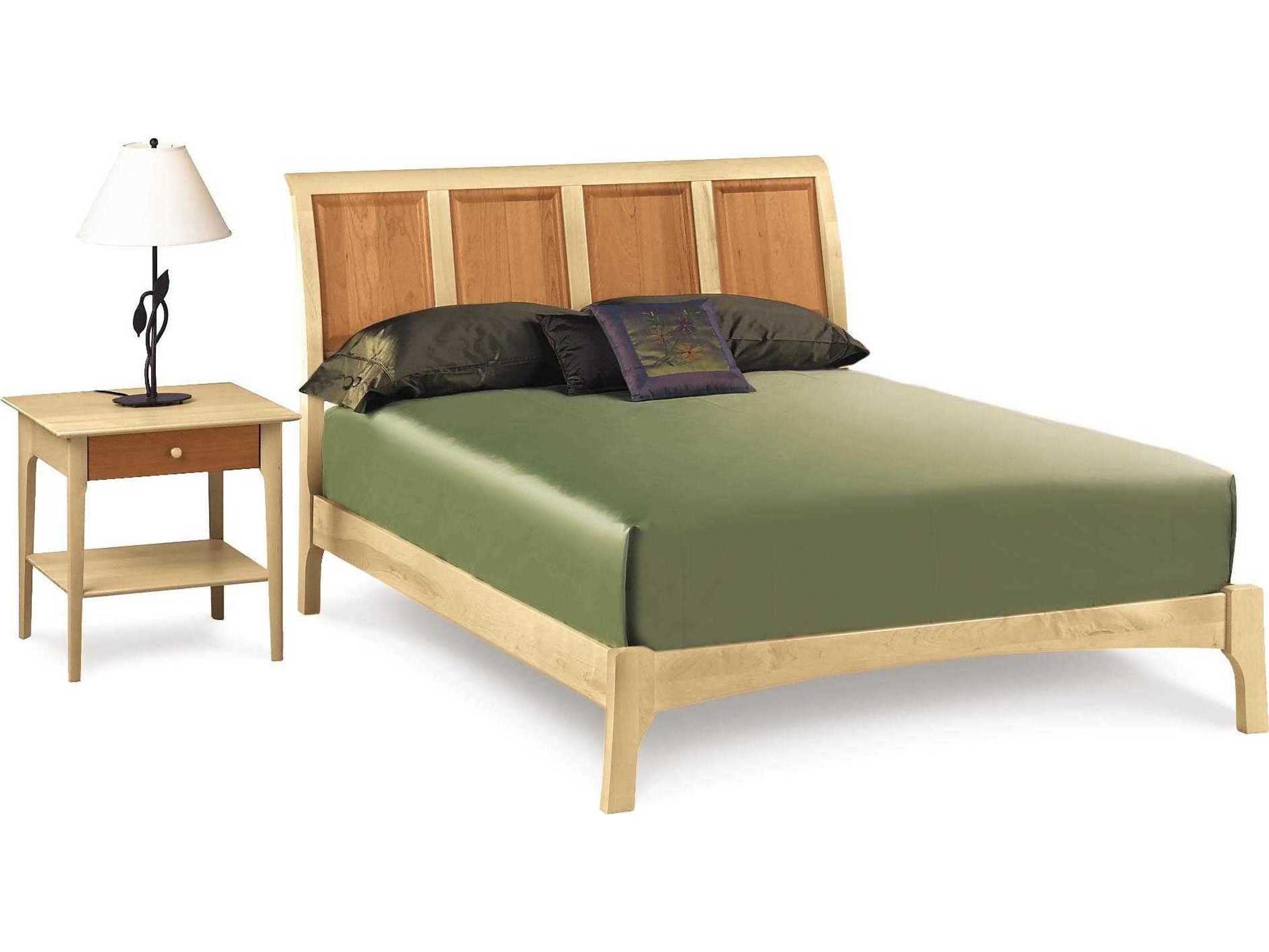 Copeland Sarah Twin Sleigh Bed with High Headboard