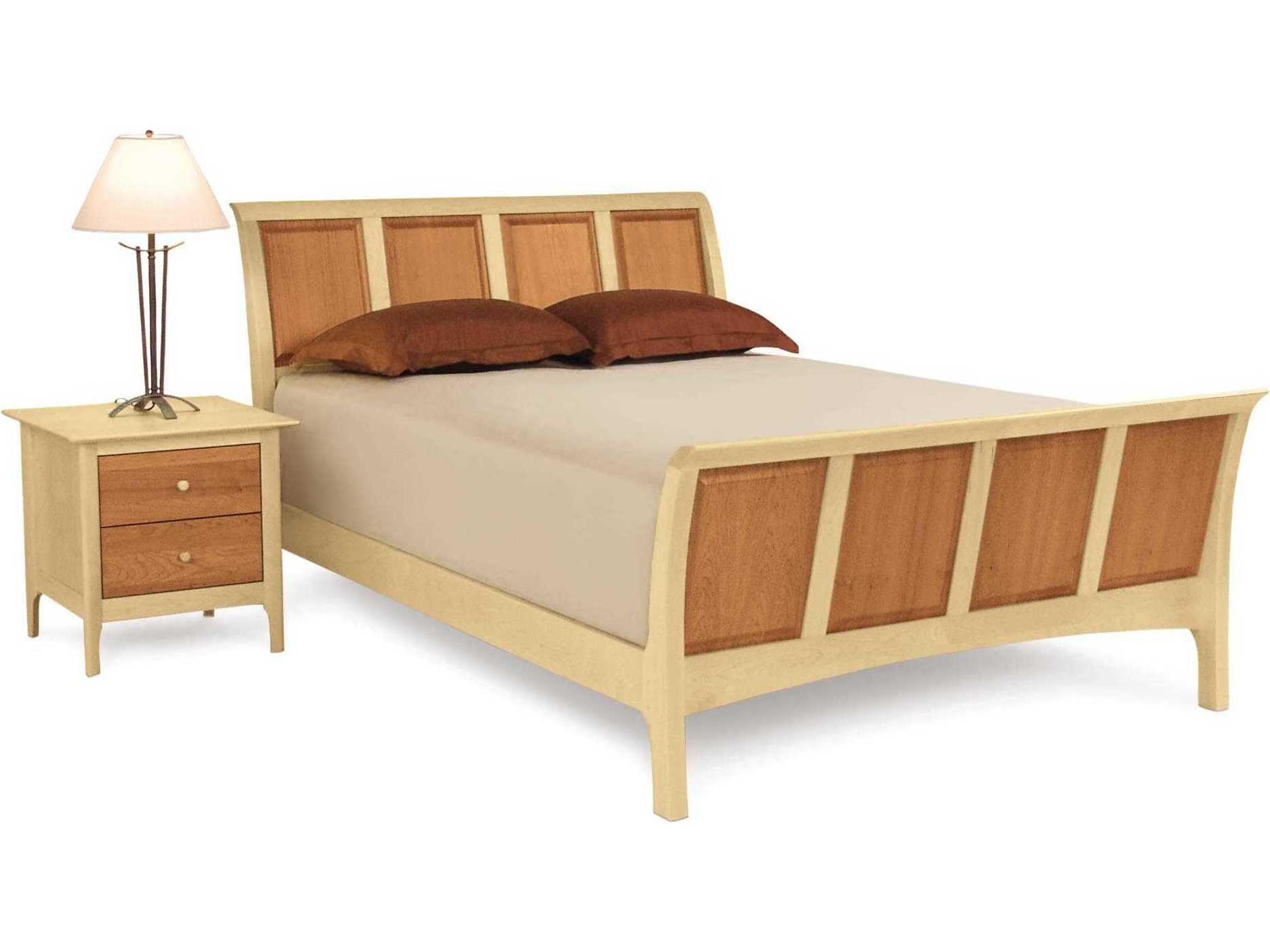 Copeland Sarah Sleigh Twin Bed with High Headboard