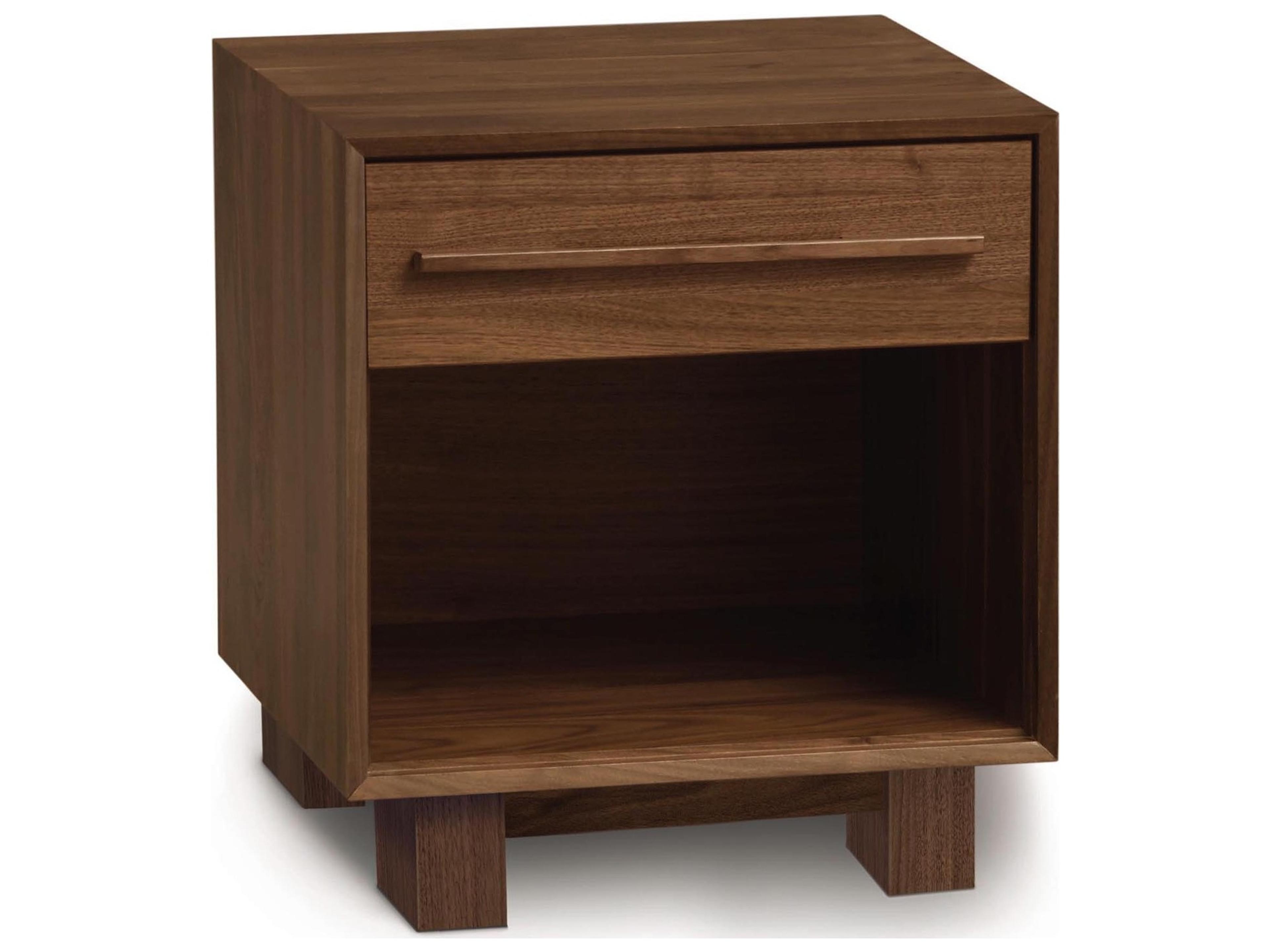 Furniture Sloane 1 Drawer Solid Wood Nightstand