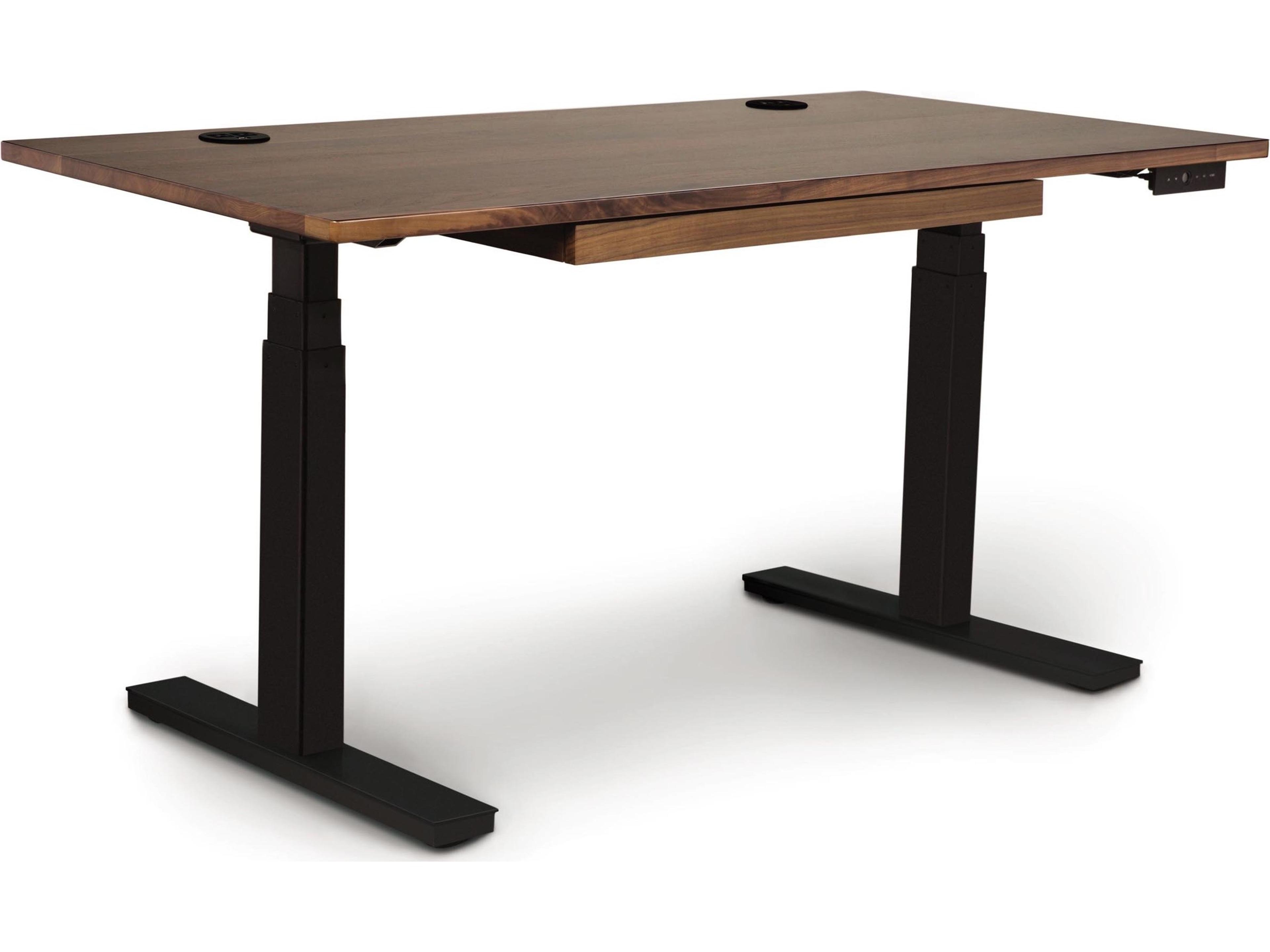 Standing Desk Invigo 30x60 Rectangular Solid Wood