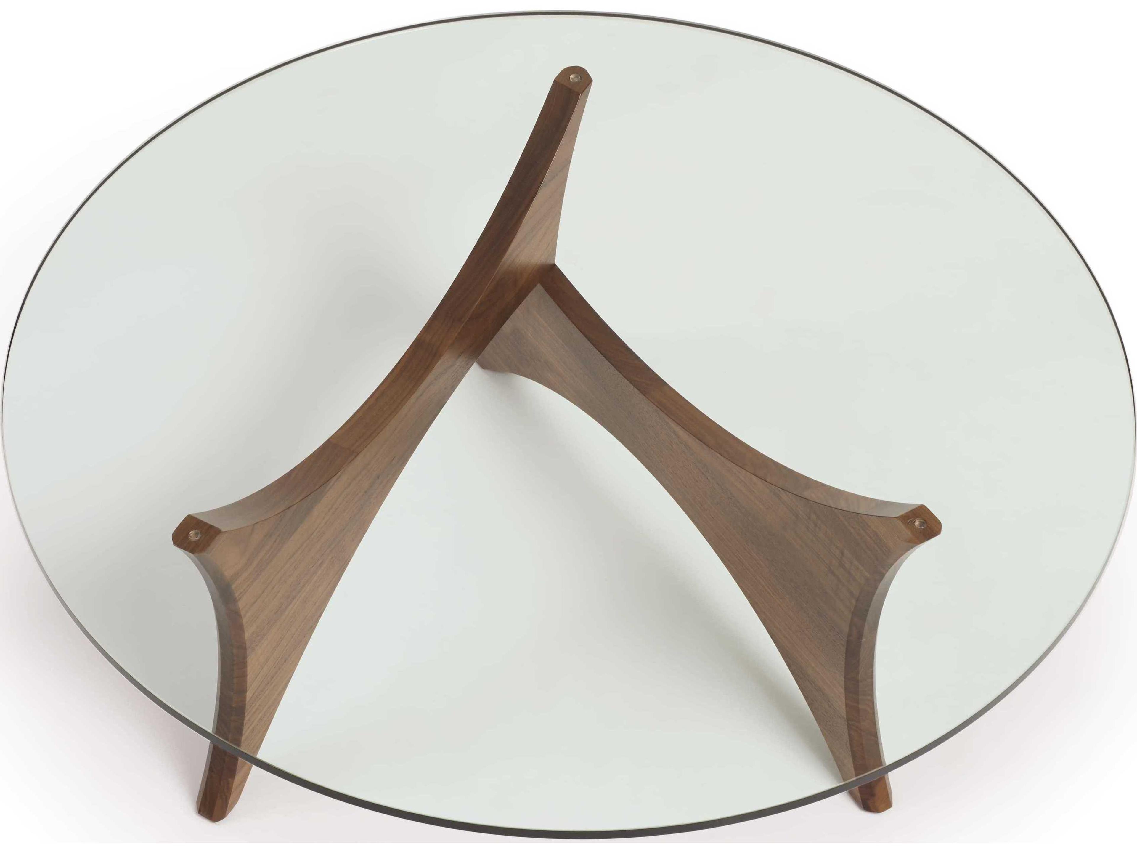 Copeland Statements Round Glass Coffee Table