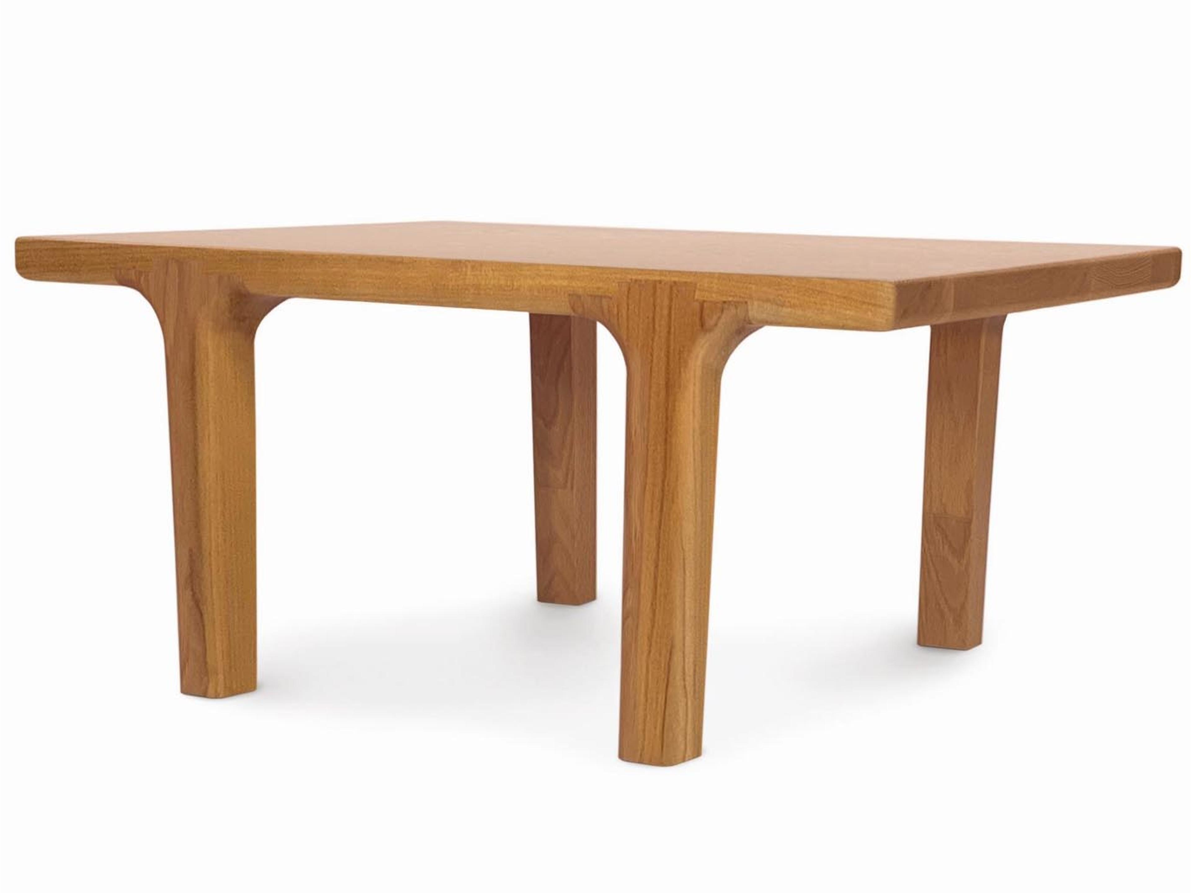 Sierra Rectangular Wood Coffee Table