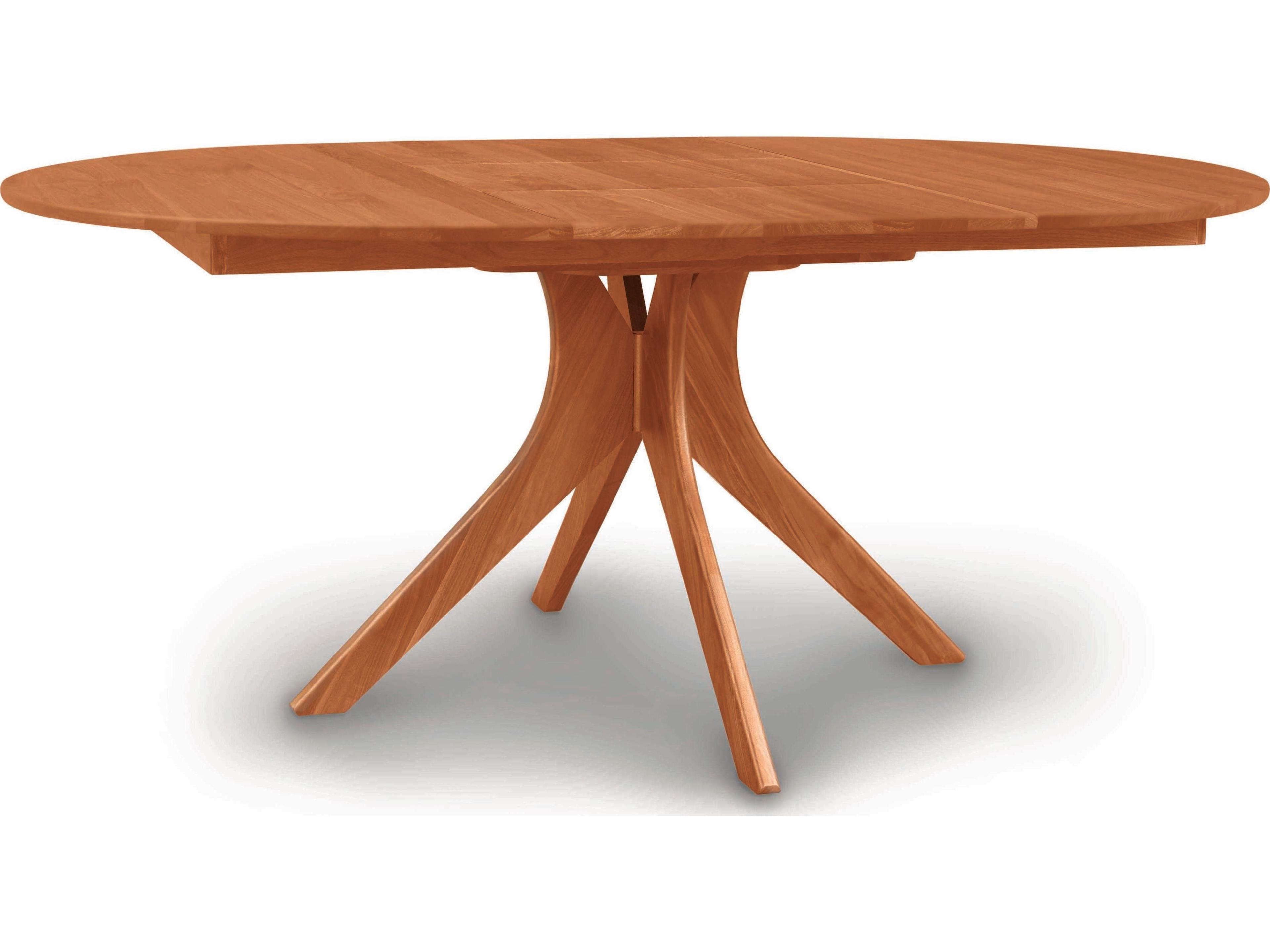 Copeland Audrey Extendable Round Wood Dining Table