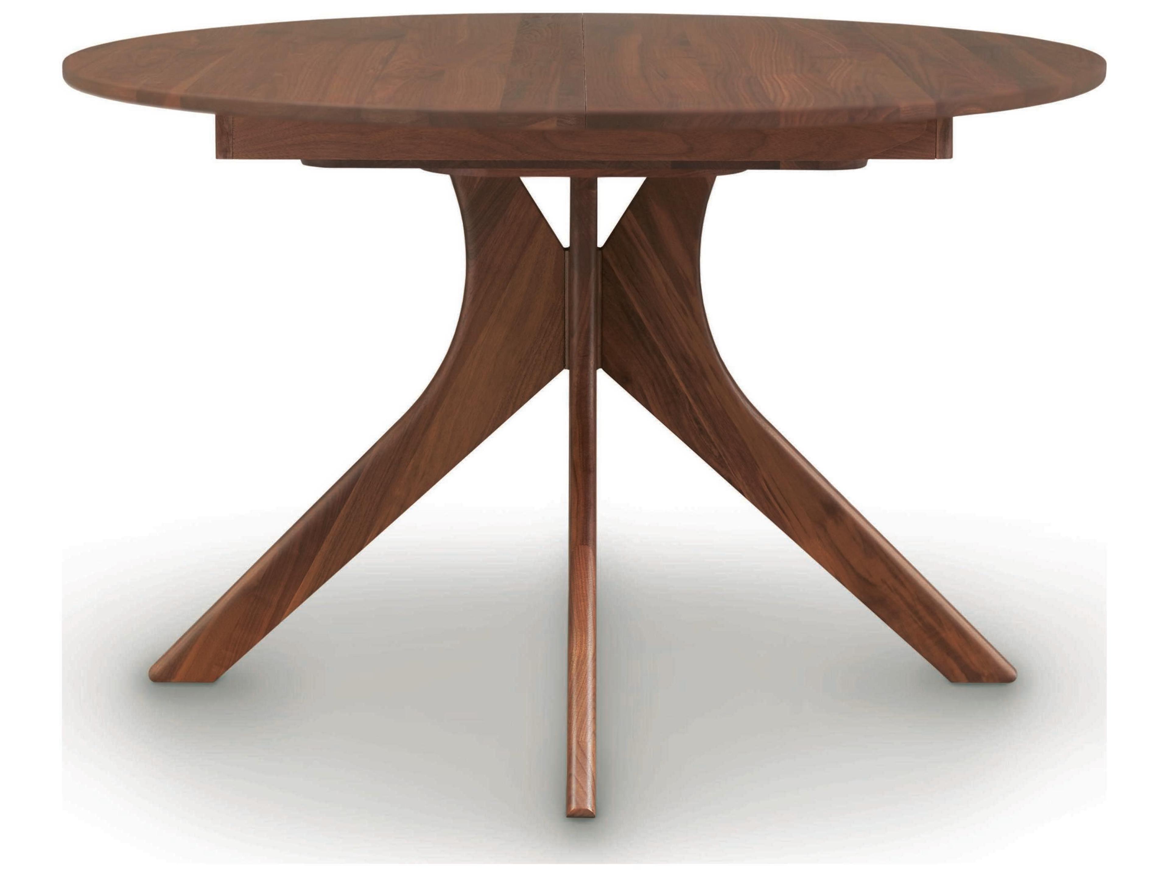 Copeland Audrey Extendable Round Wood Dining Table