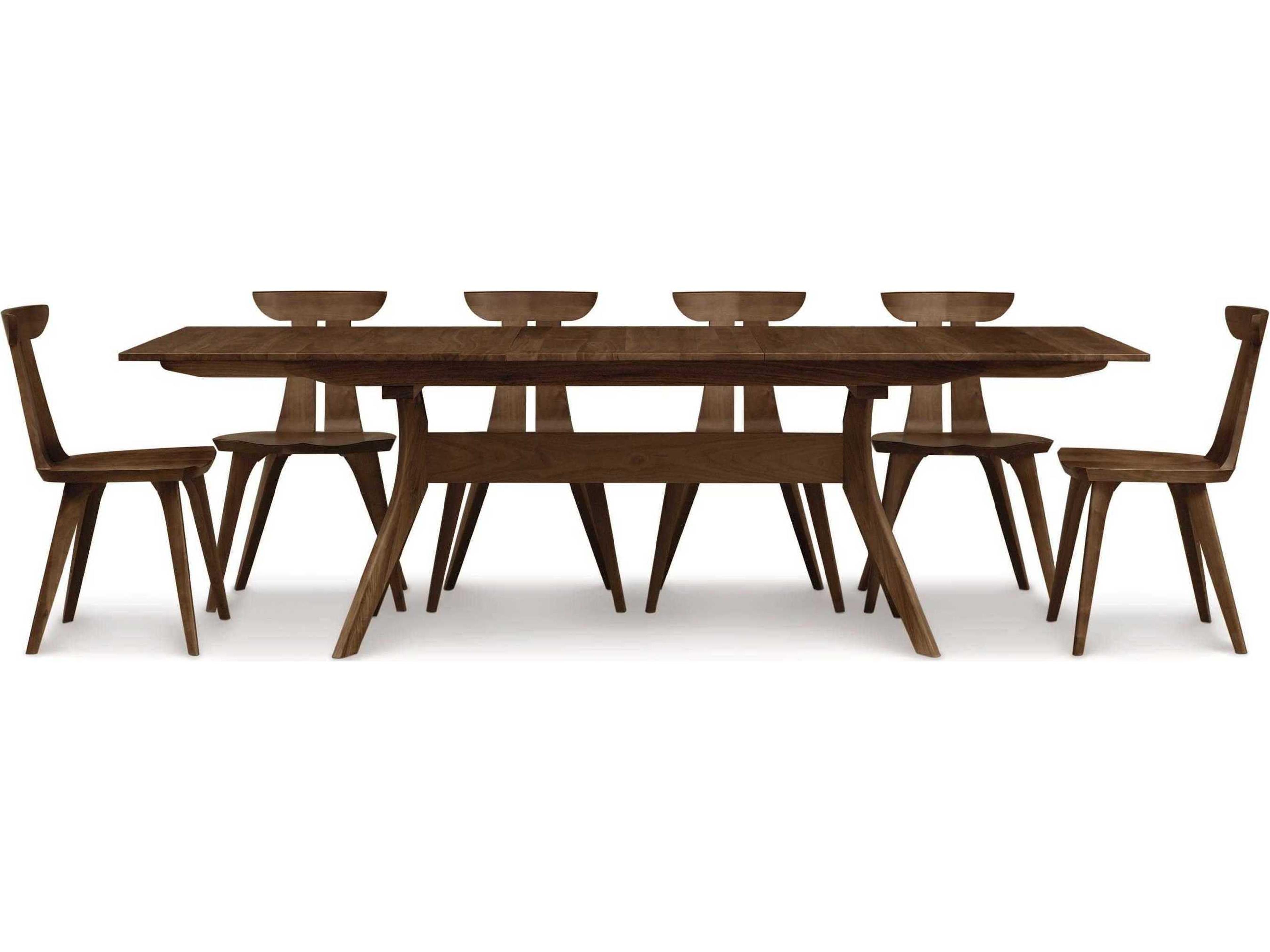 Copeland Audrey Extendable Rectangular Wood Dining Table