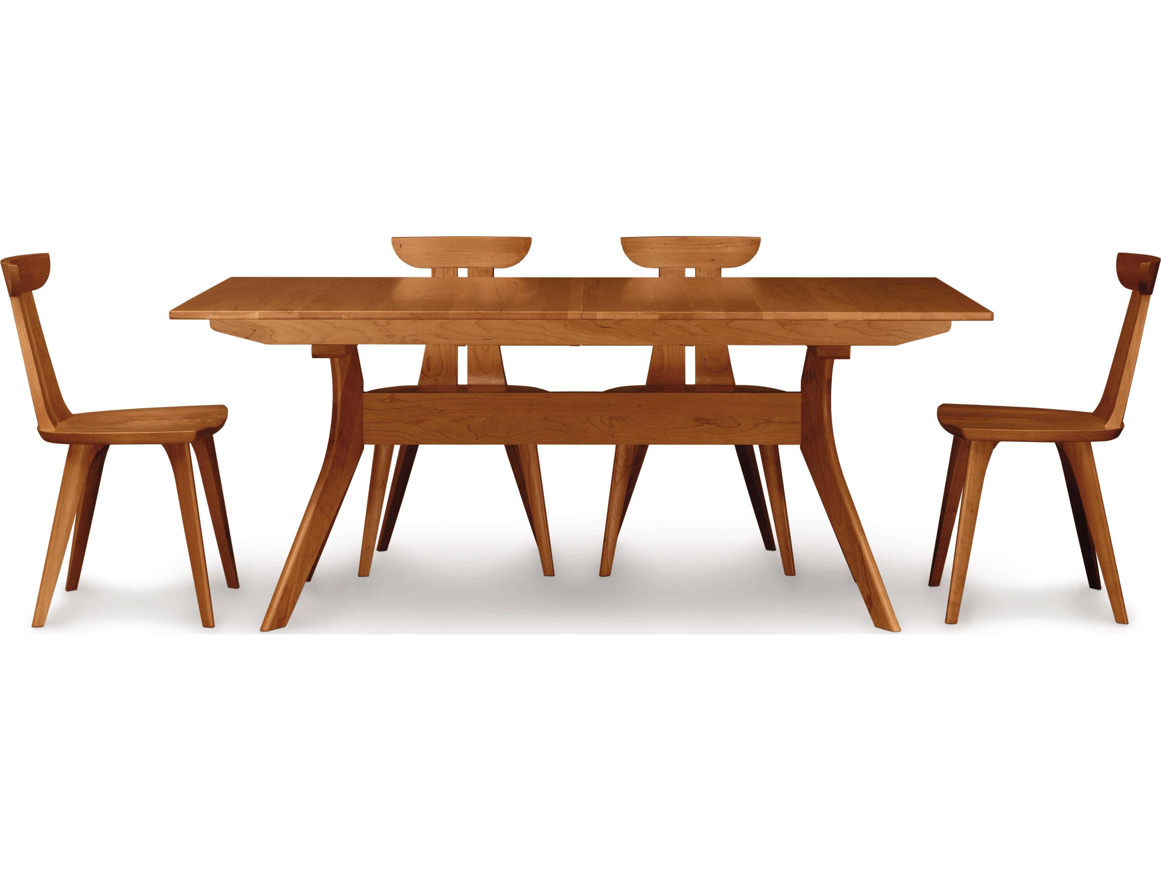 Copeland Audrey Extendable Rectangular Wood Dining Table