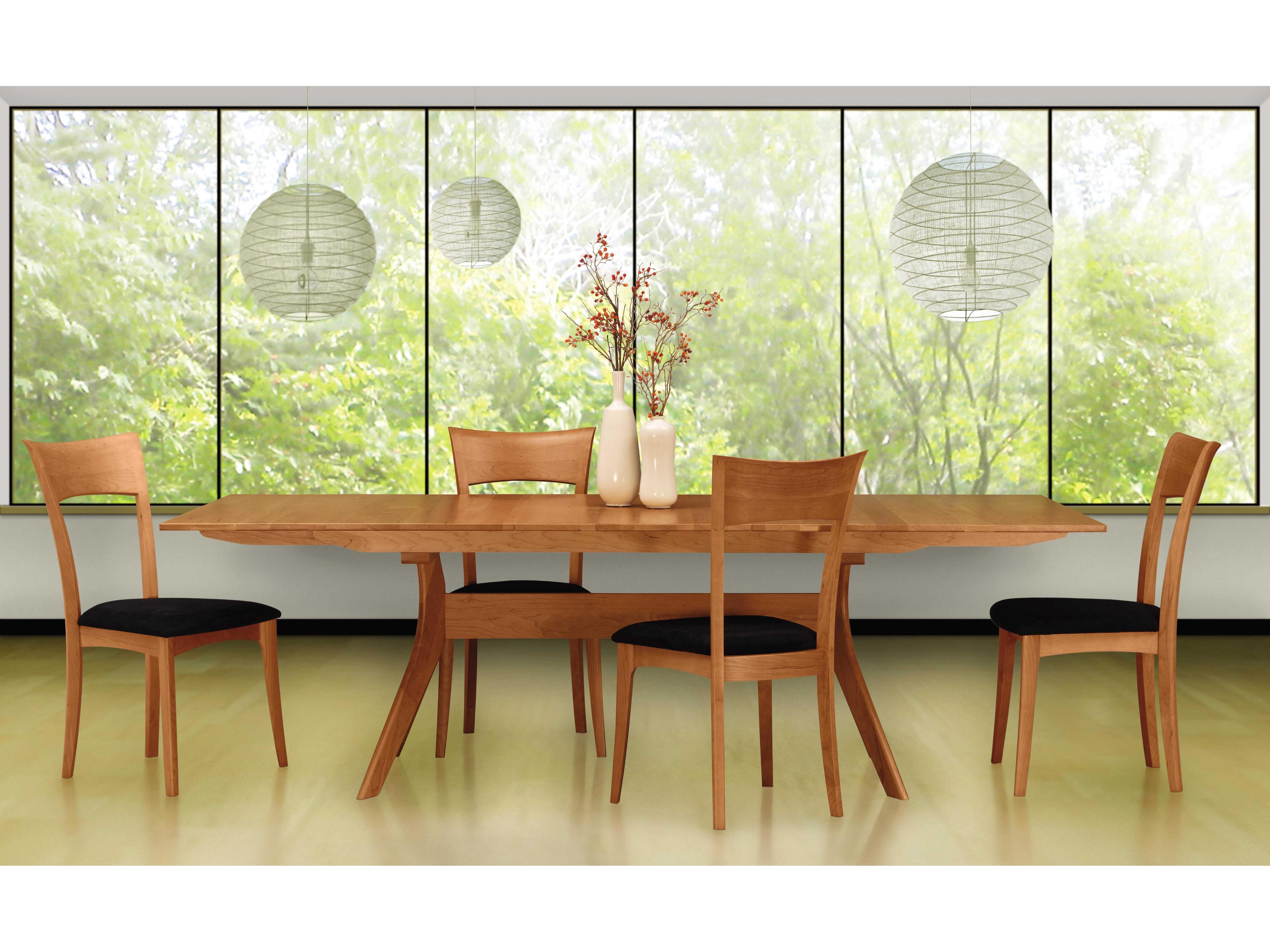 Copeland Audrey Extendable Rectangular Wood Dining Table