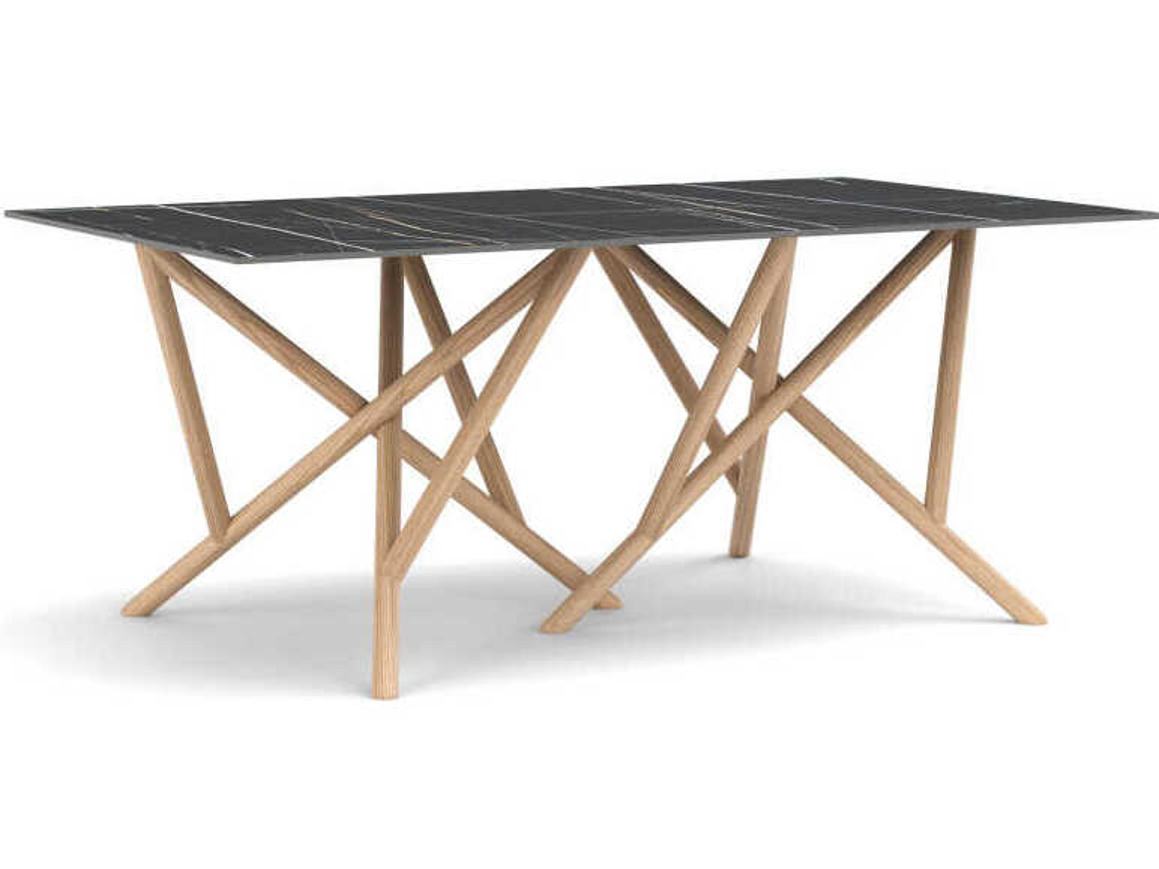 Copeland Baton Rectangular Stone Dining Table