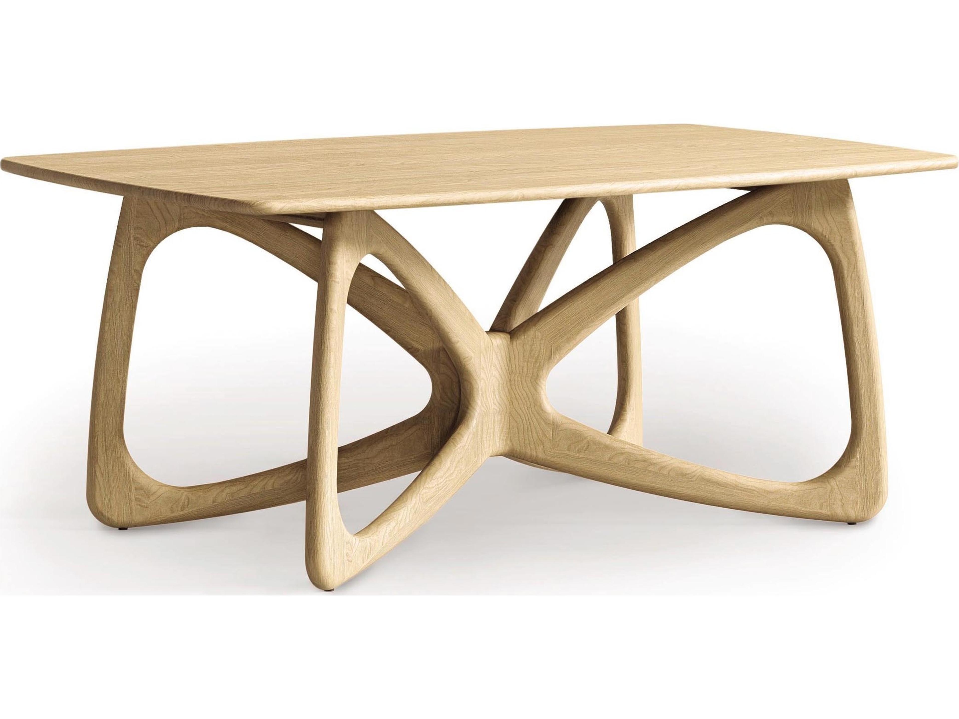 Copeland Butterfly Rectangular Wood Dining Table