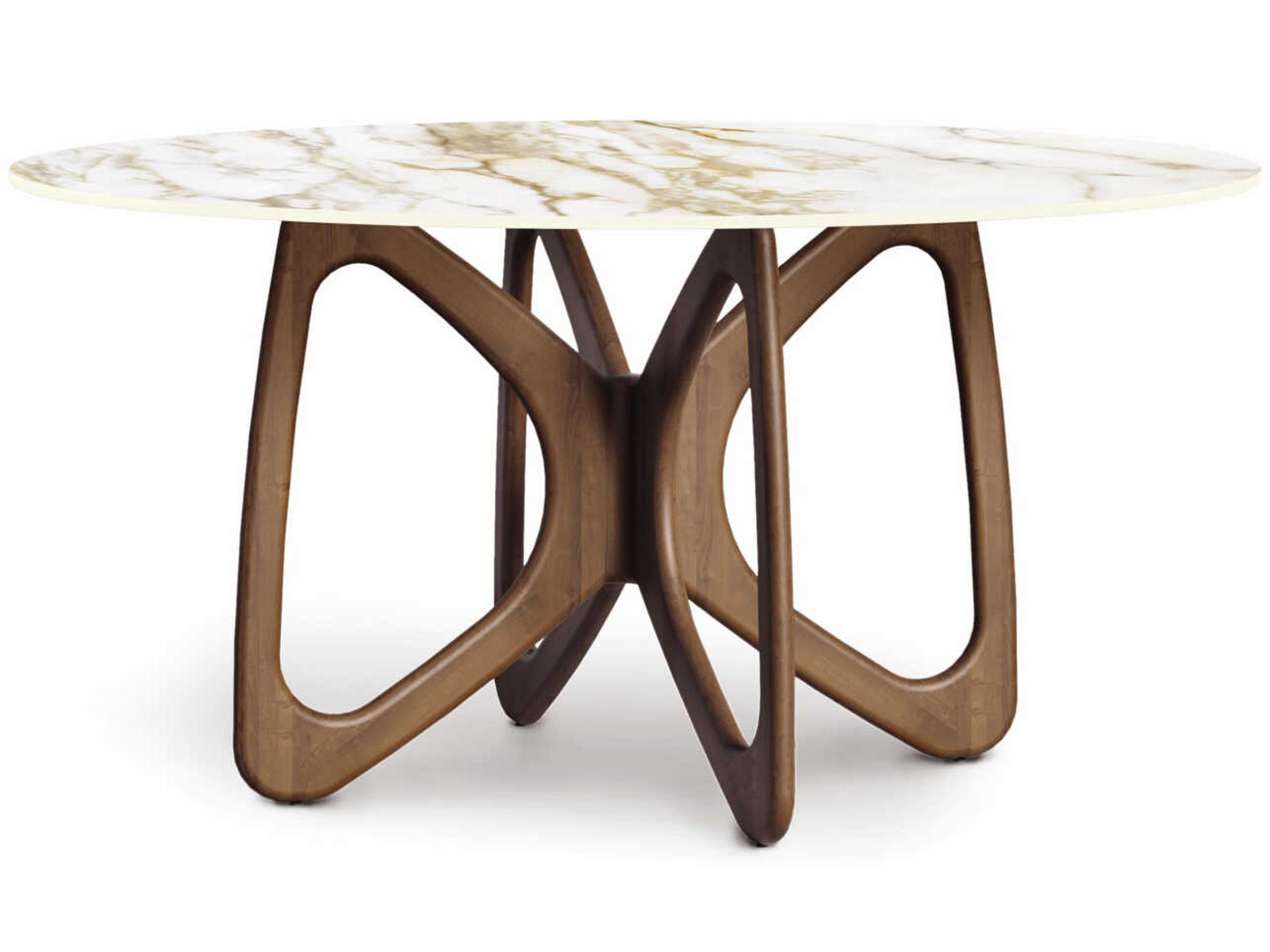 Copeland Butterfly Round Stone Dining Table