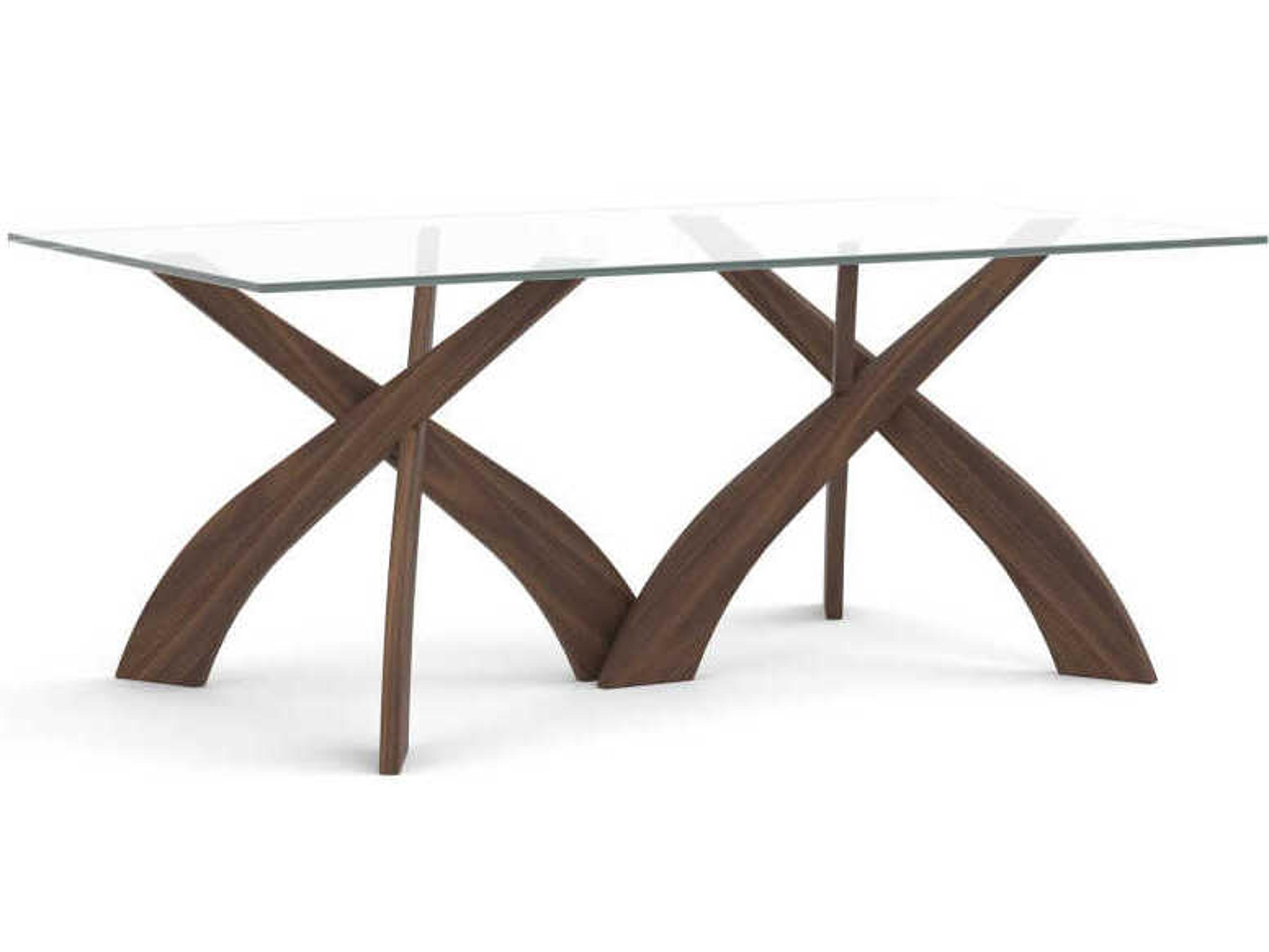 Copeland Entwine Rectangular Glass Dining Table
