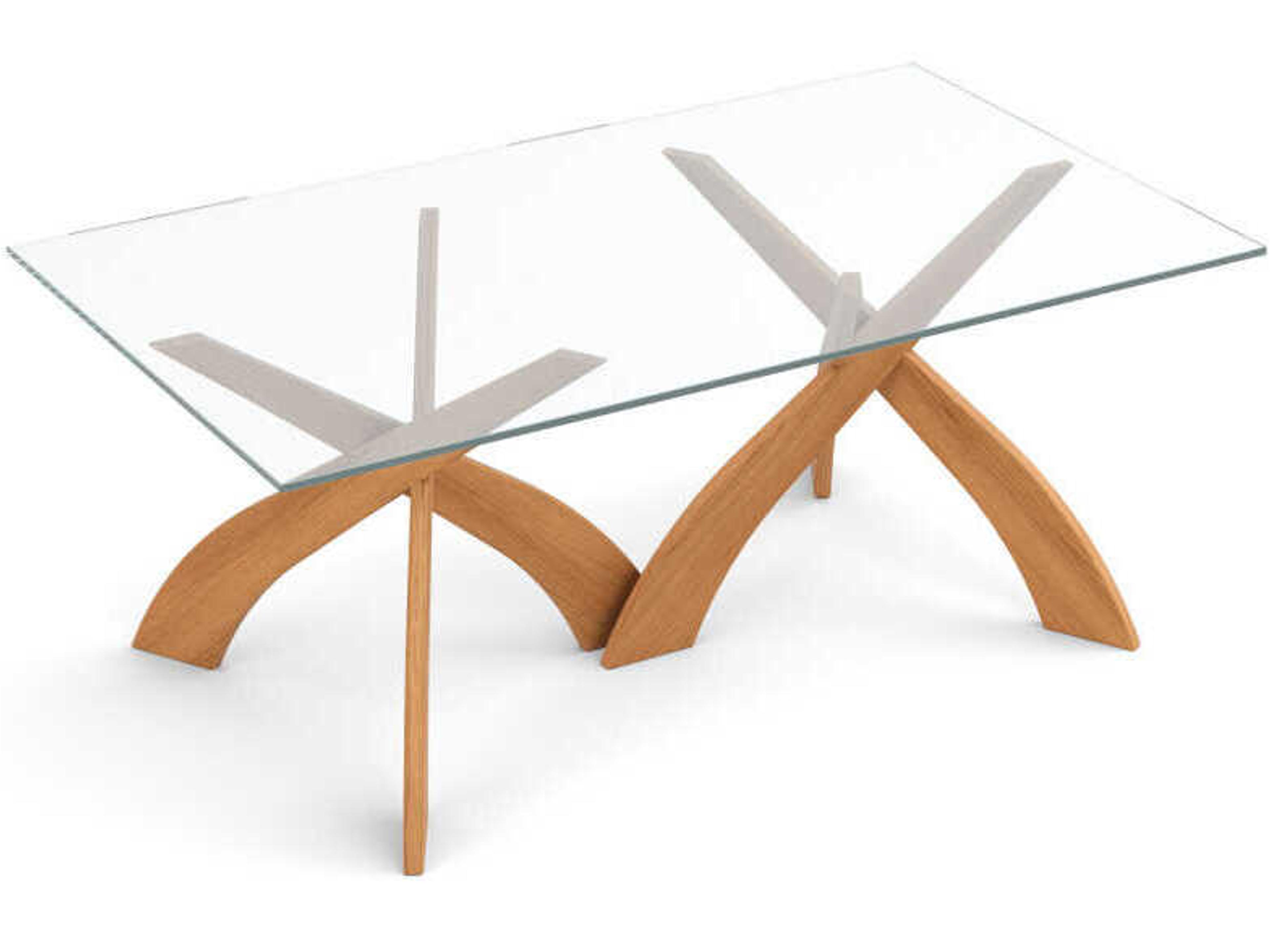 Copeland Entwine Rectangular Glass Dining Table