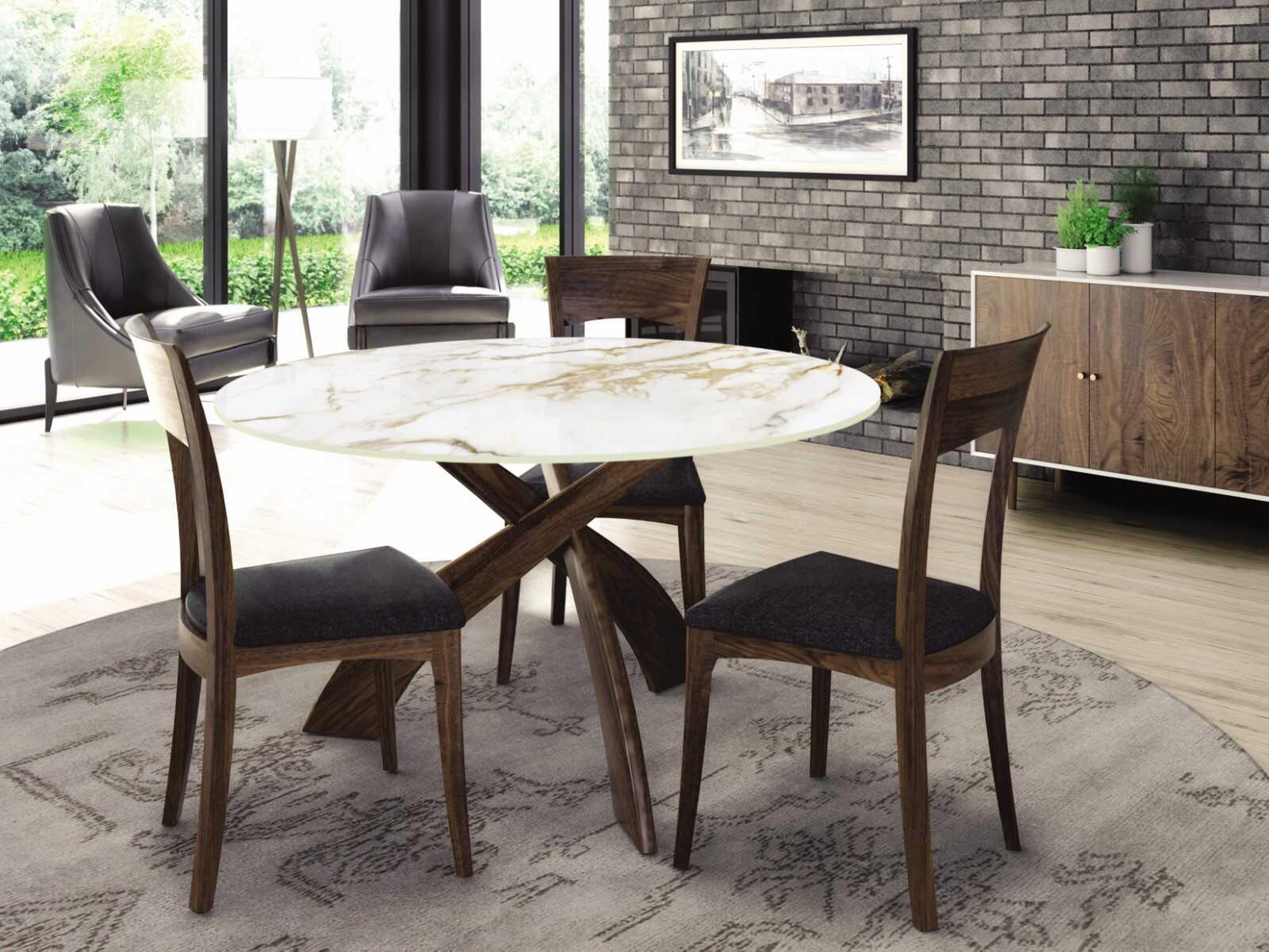 Copeland Entwine Round Stone Dining Table