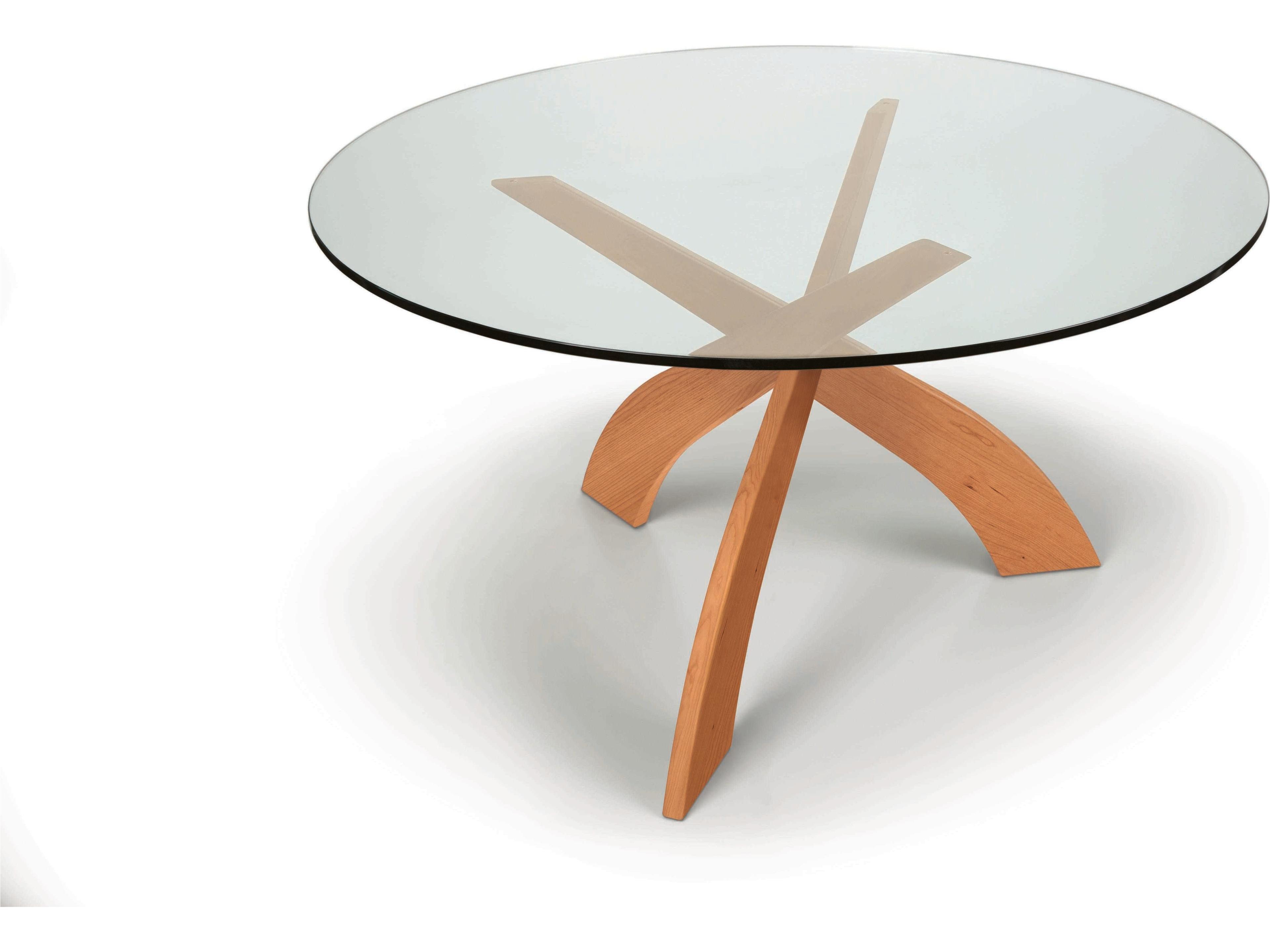 Copeland Entwine Round Glass Dining Table