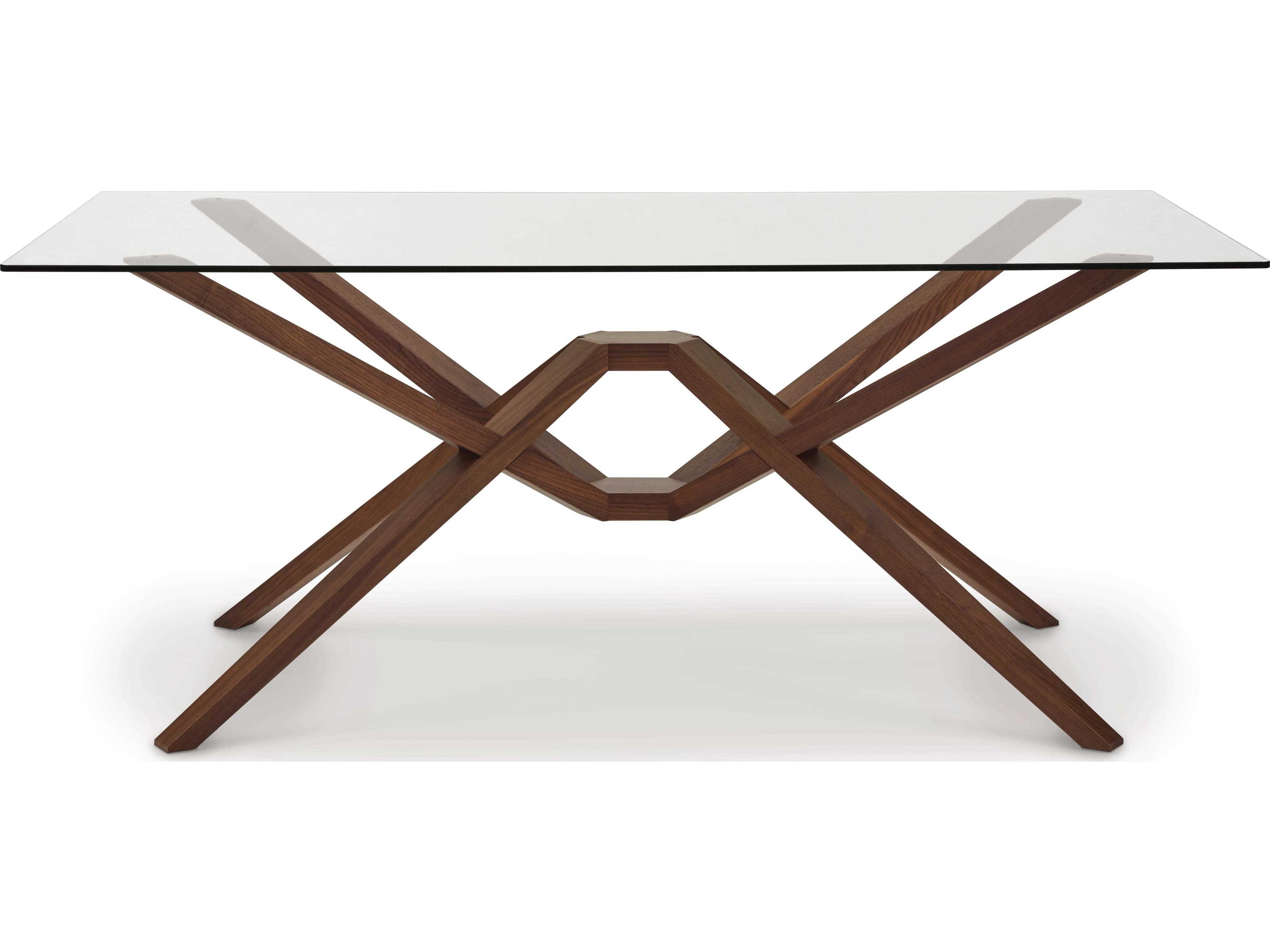 Copeland Exeter Rectangular Glass Dining Table