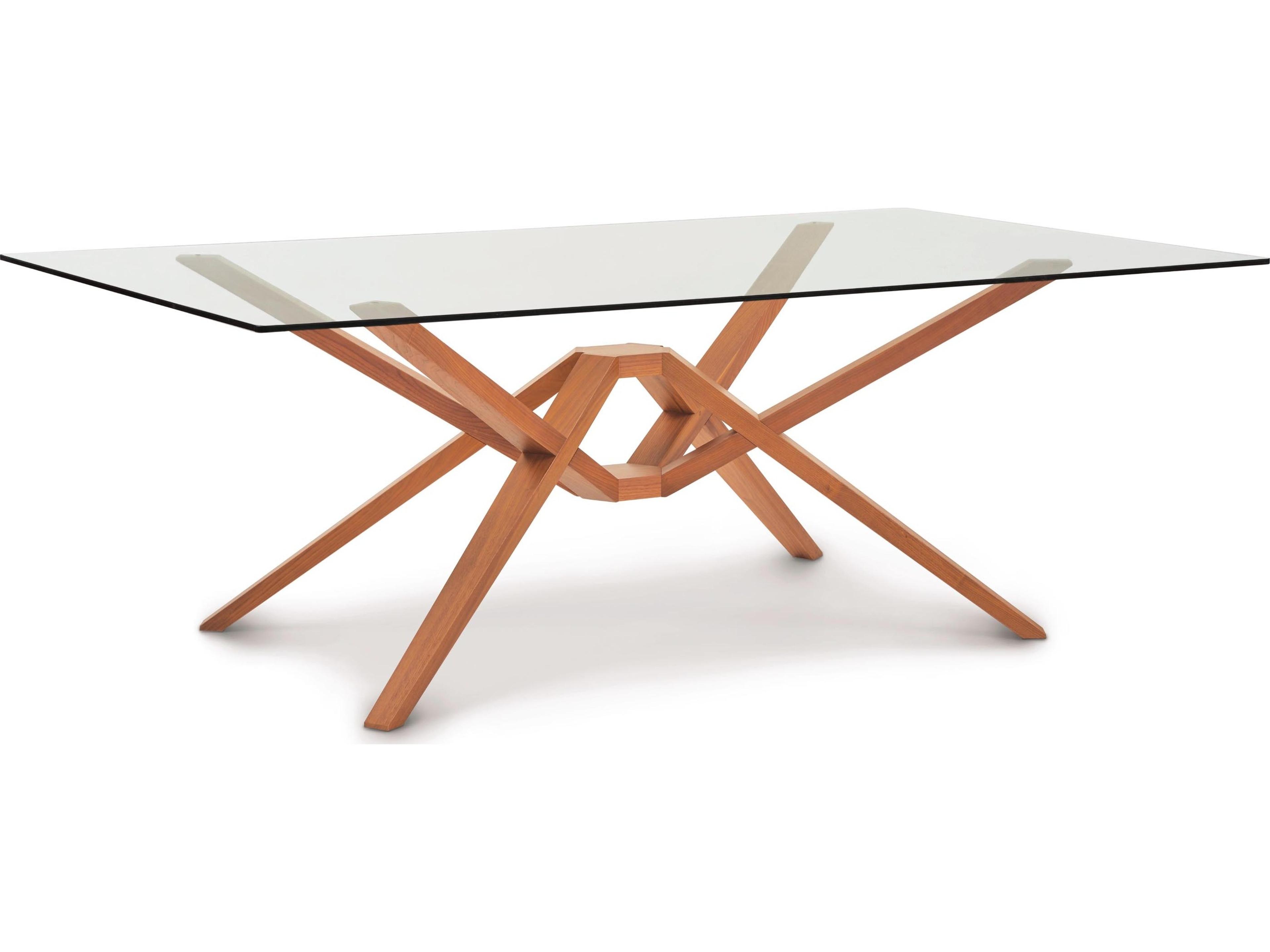 Copeland Exeter Rectangular Glass Dining Table