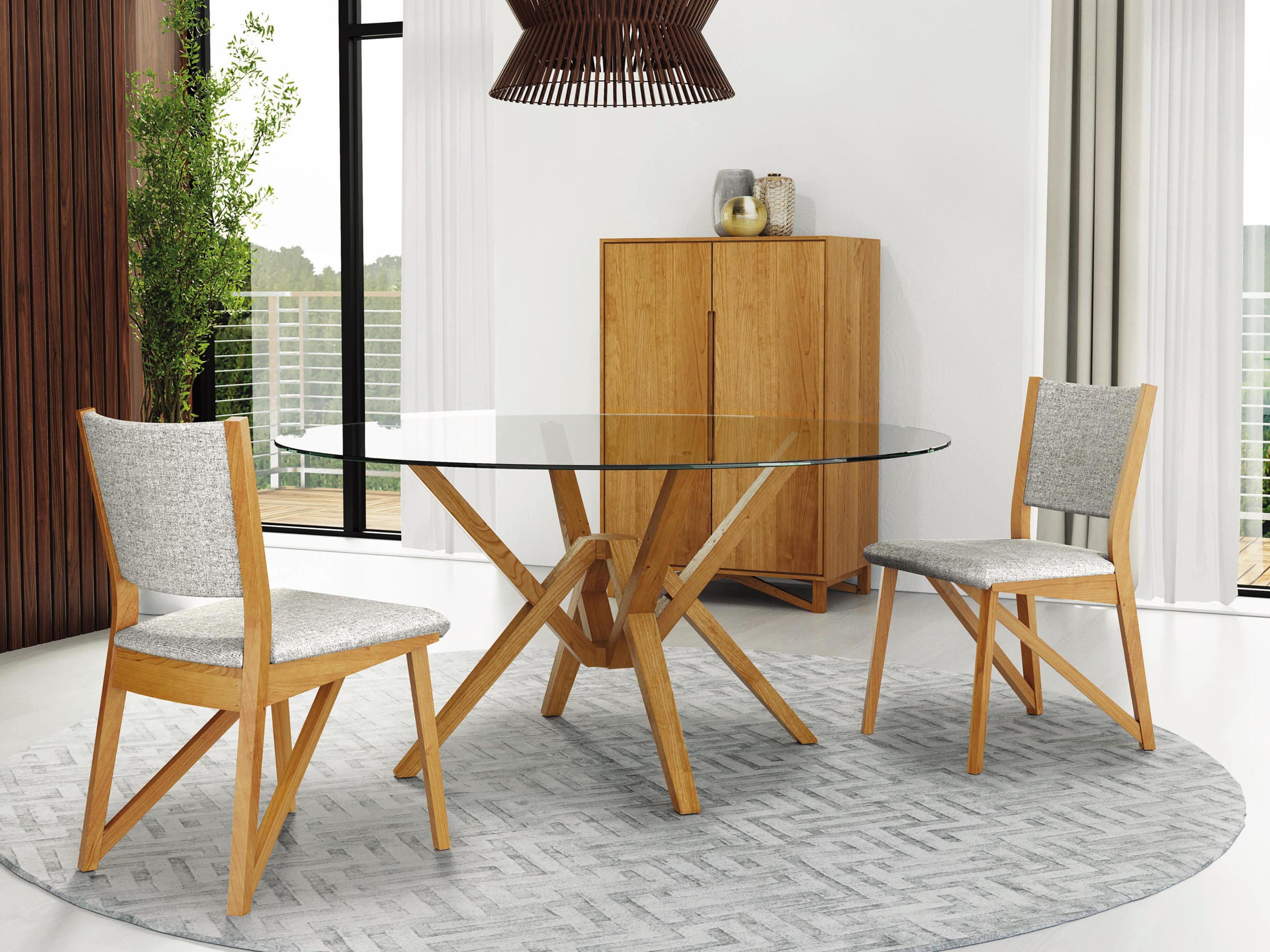 Copeland Exeter Round Glass Dining Table