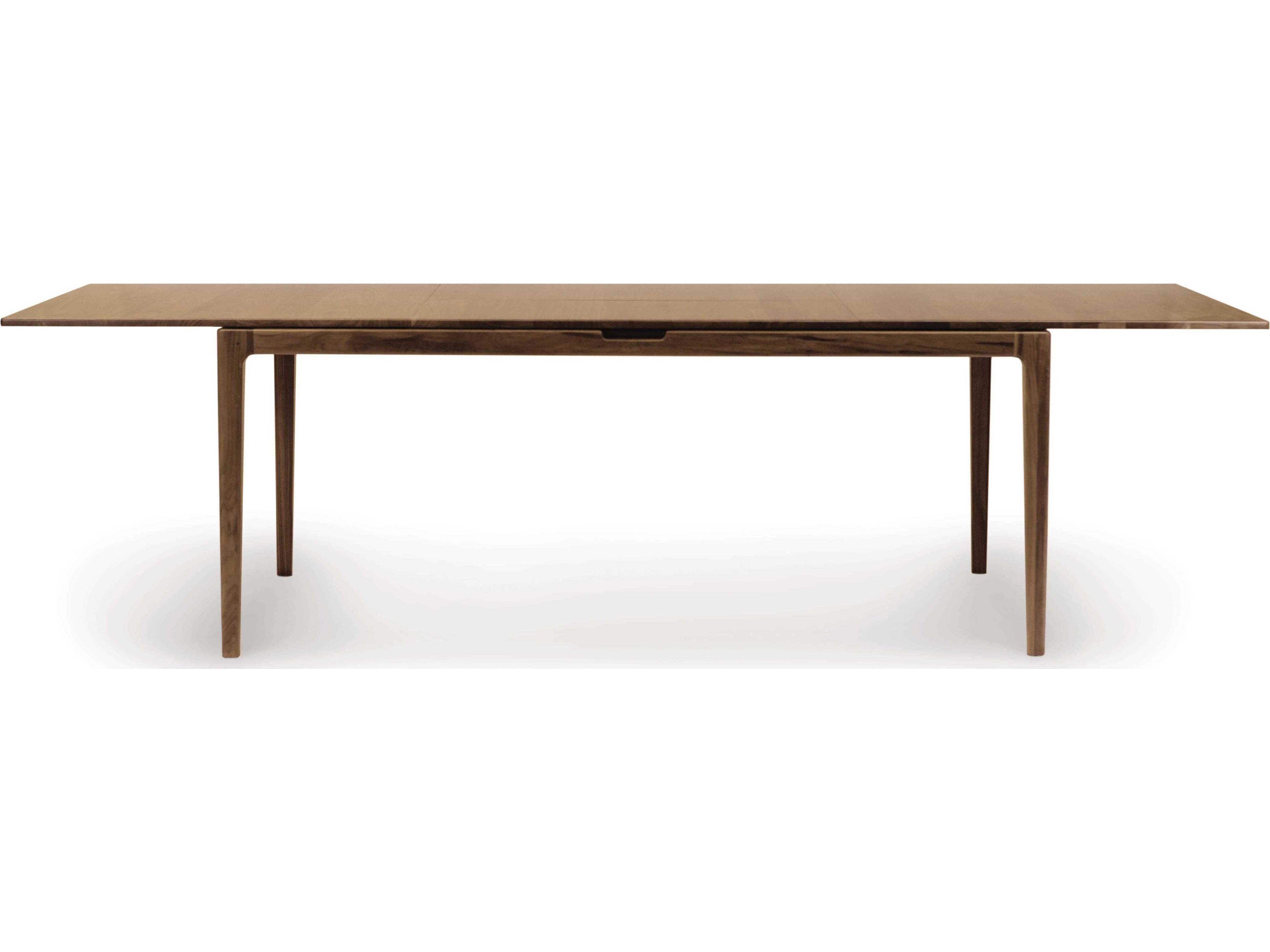 Copeland Lisse Extendable Rectangular Wood Brown Dining Table