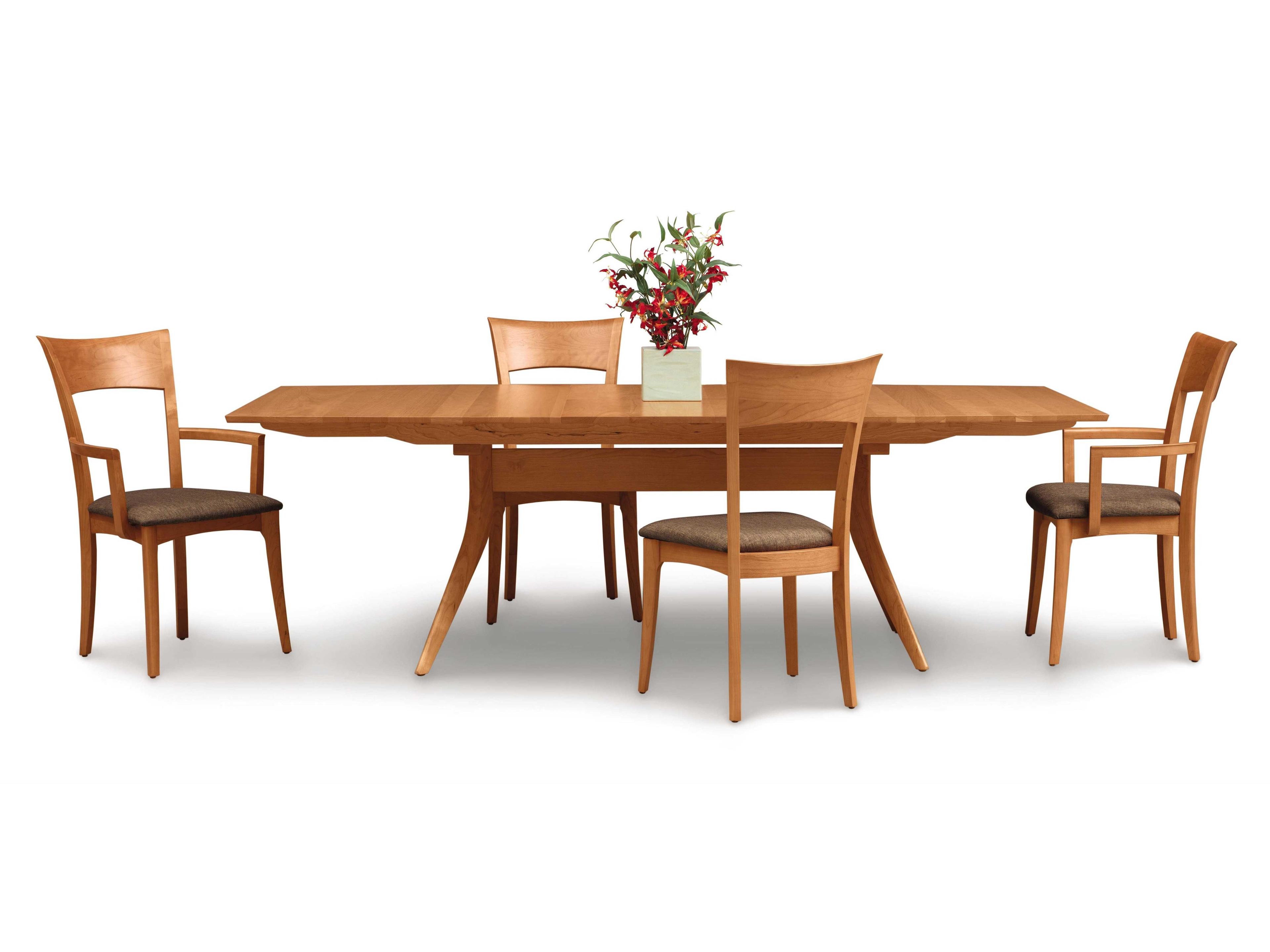 Copeland Furniture Ingrid Leather Arm Dining Chair