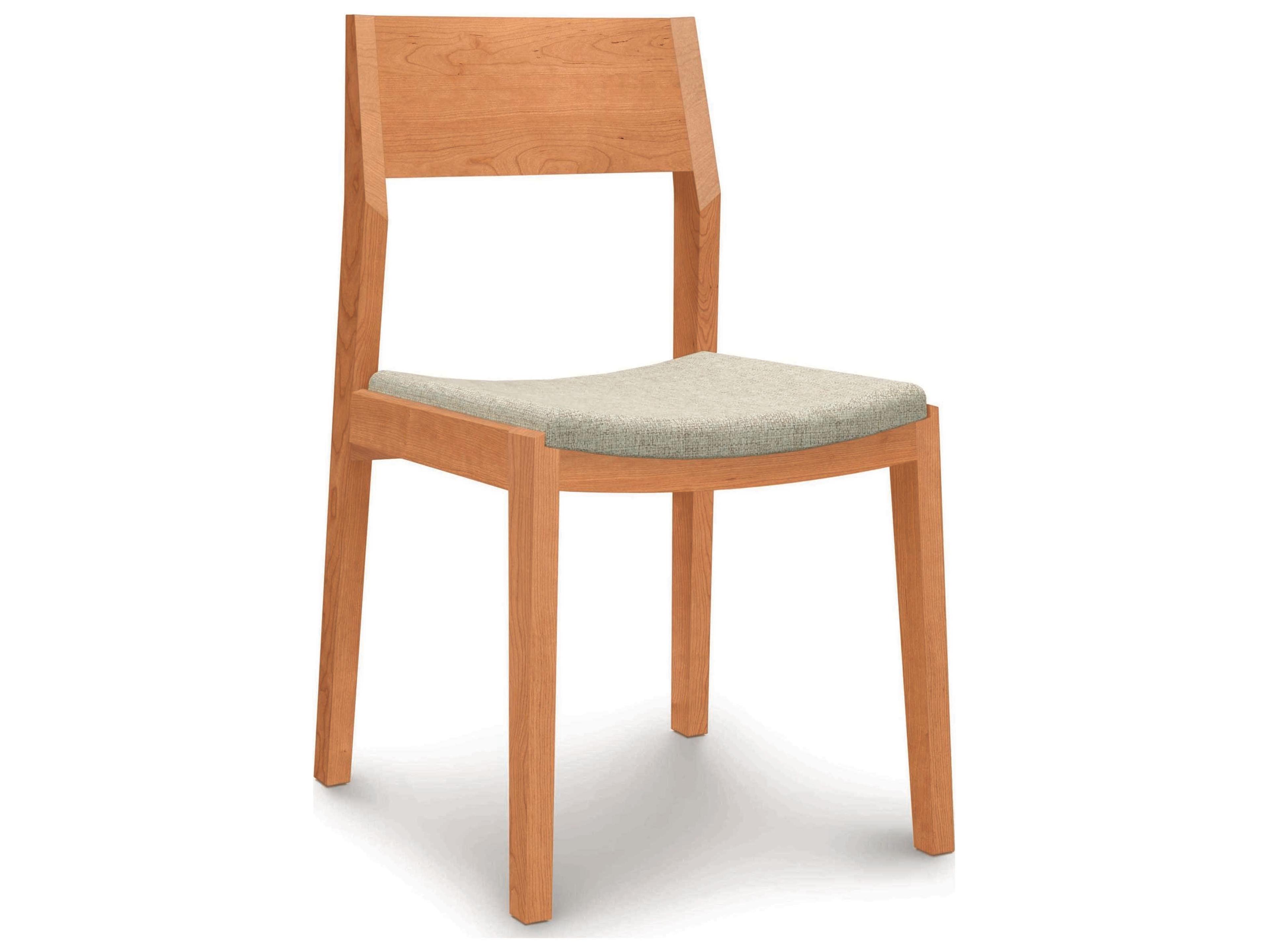 Iso Leather Upholstered Side Dining Chair