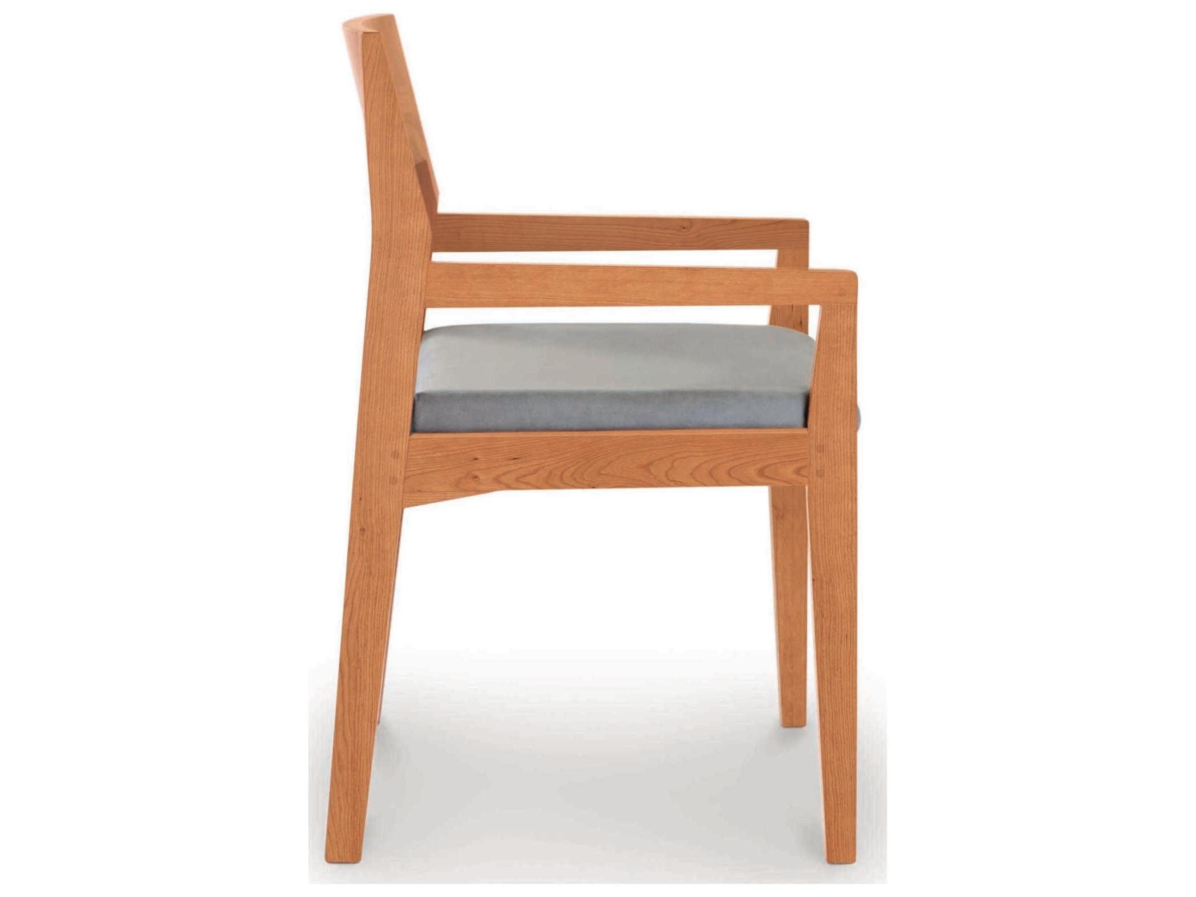 Copeland Iso Leather Upholstered Arm Dining Chair