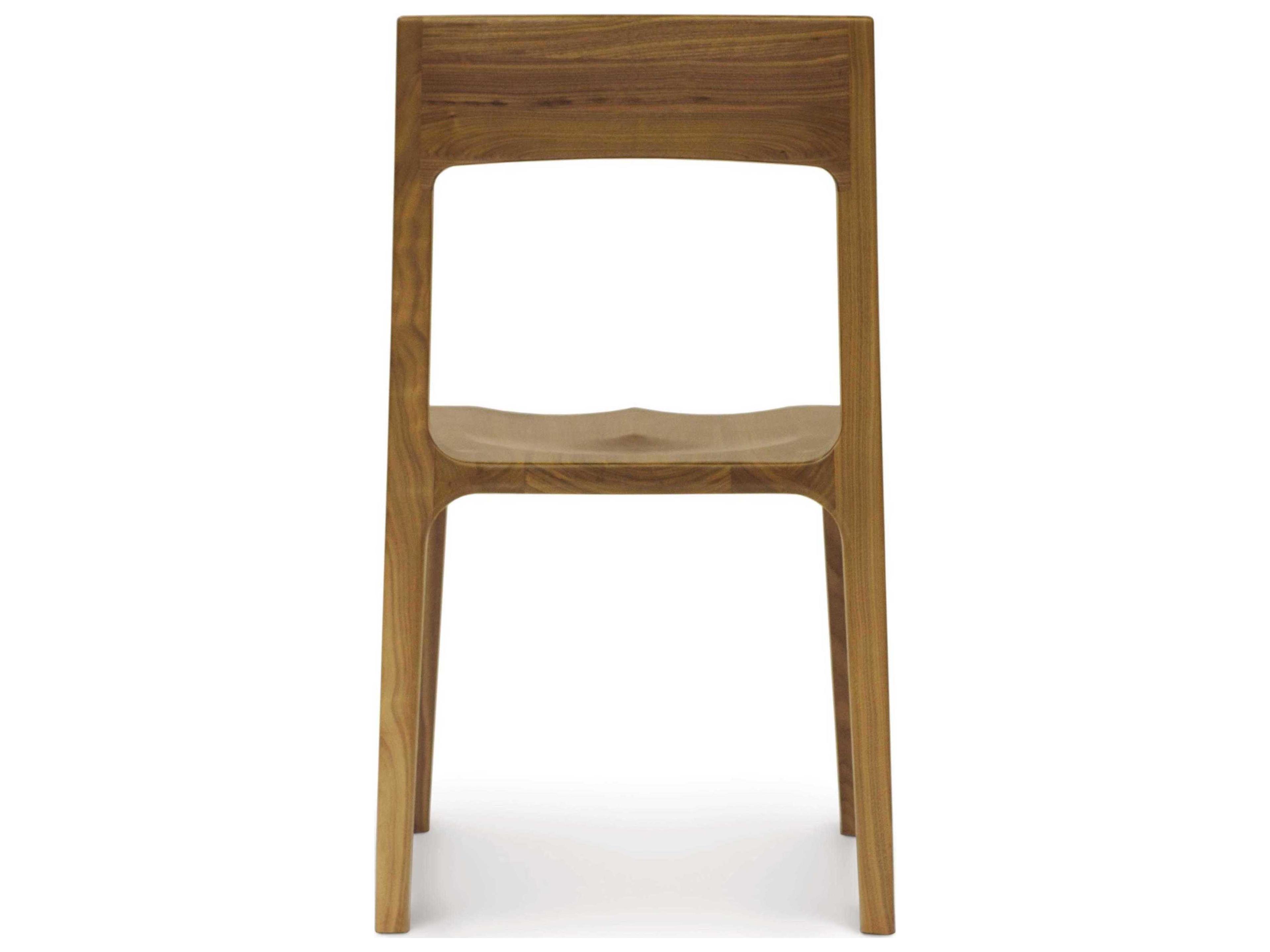 Copeland Lisse Walnut Wood Brown Side Dining Chair