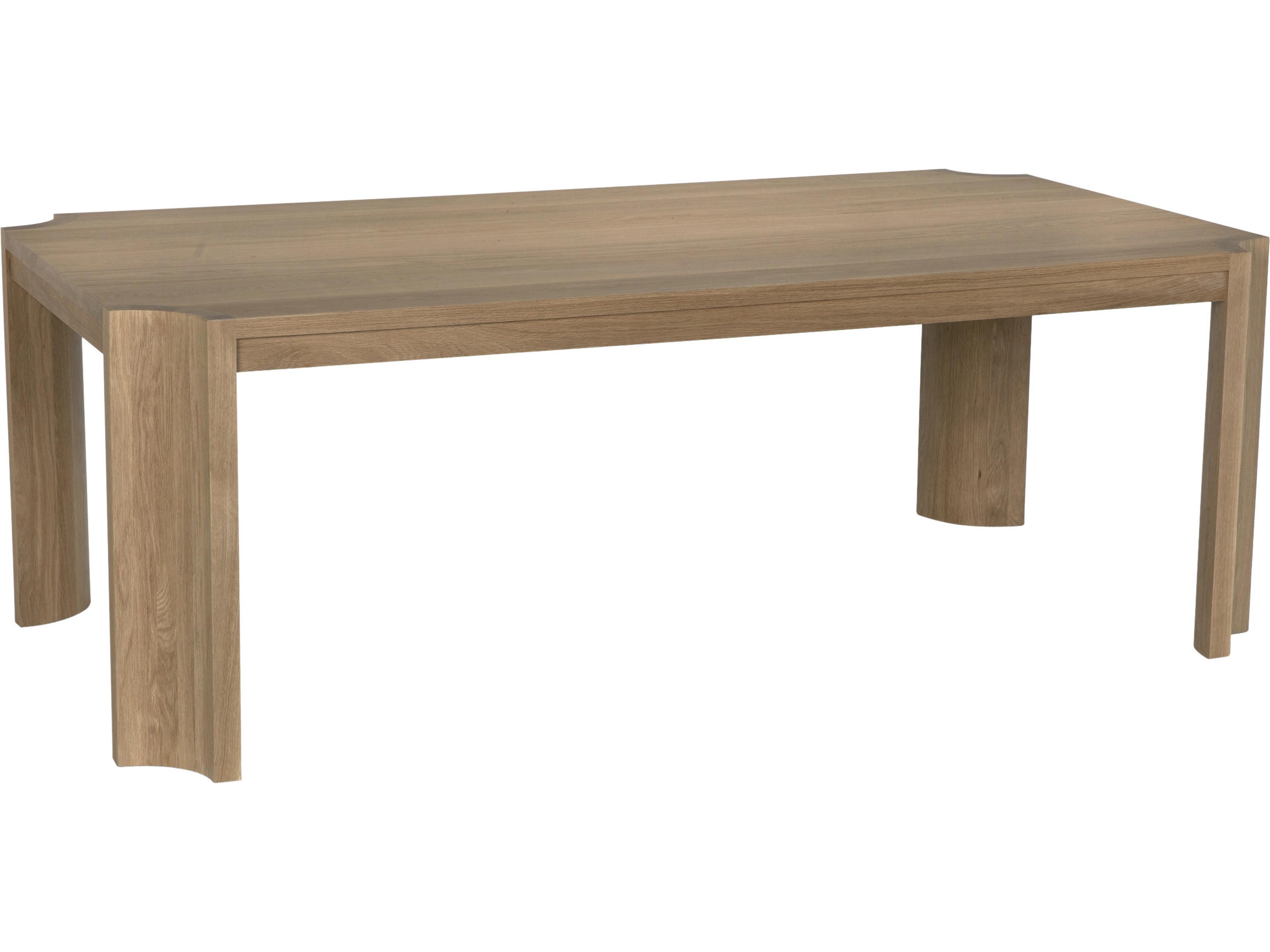 Aspen Rectangular Wood Natural Oak Dining Table