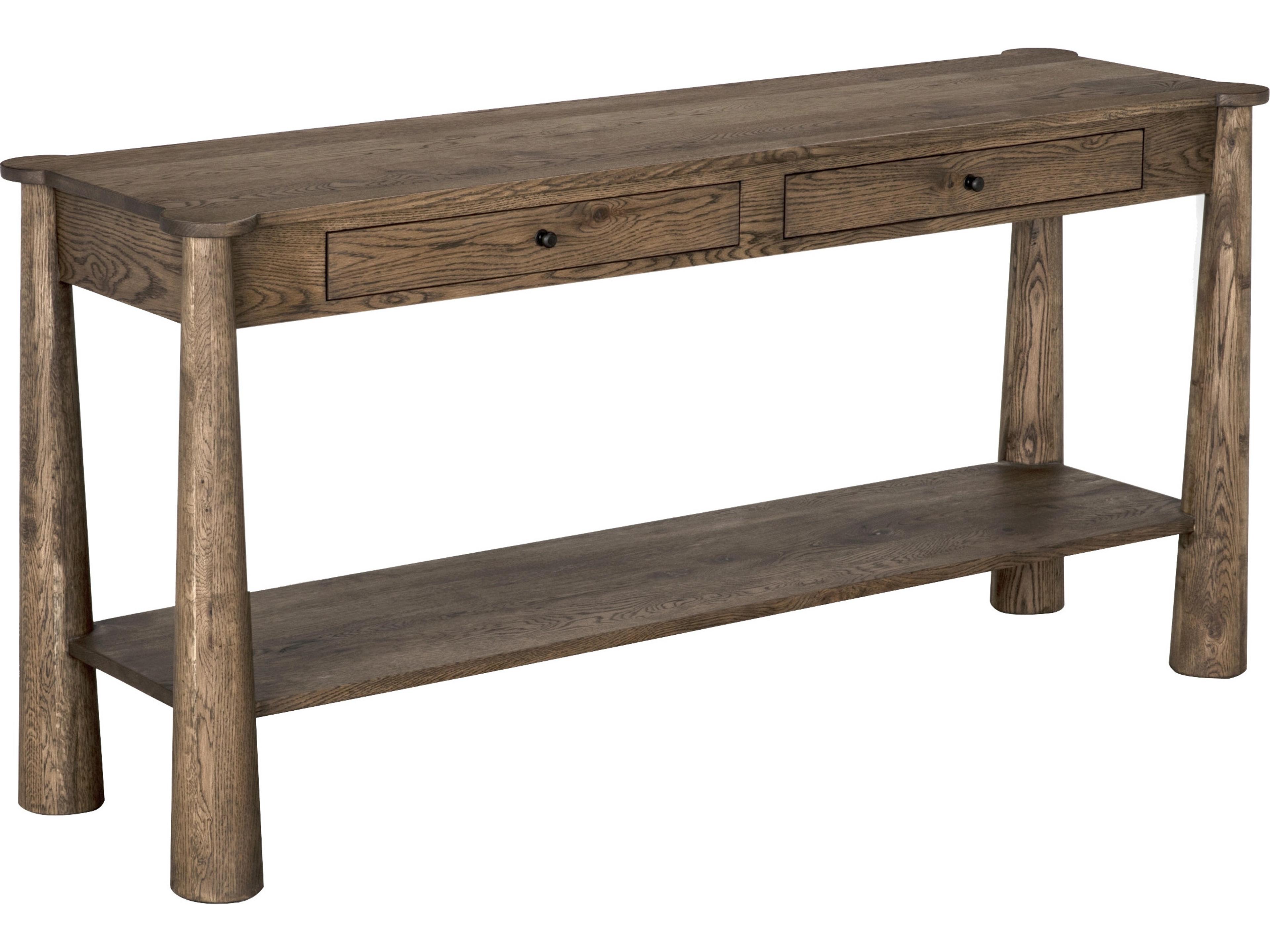 Telluride Rectangular Wood Whiskey Console Table