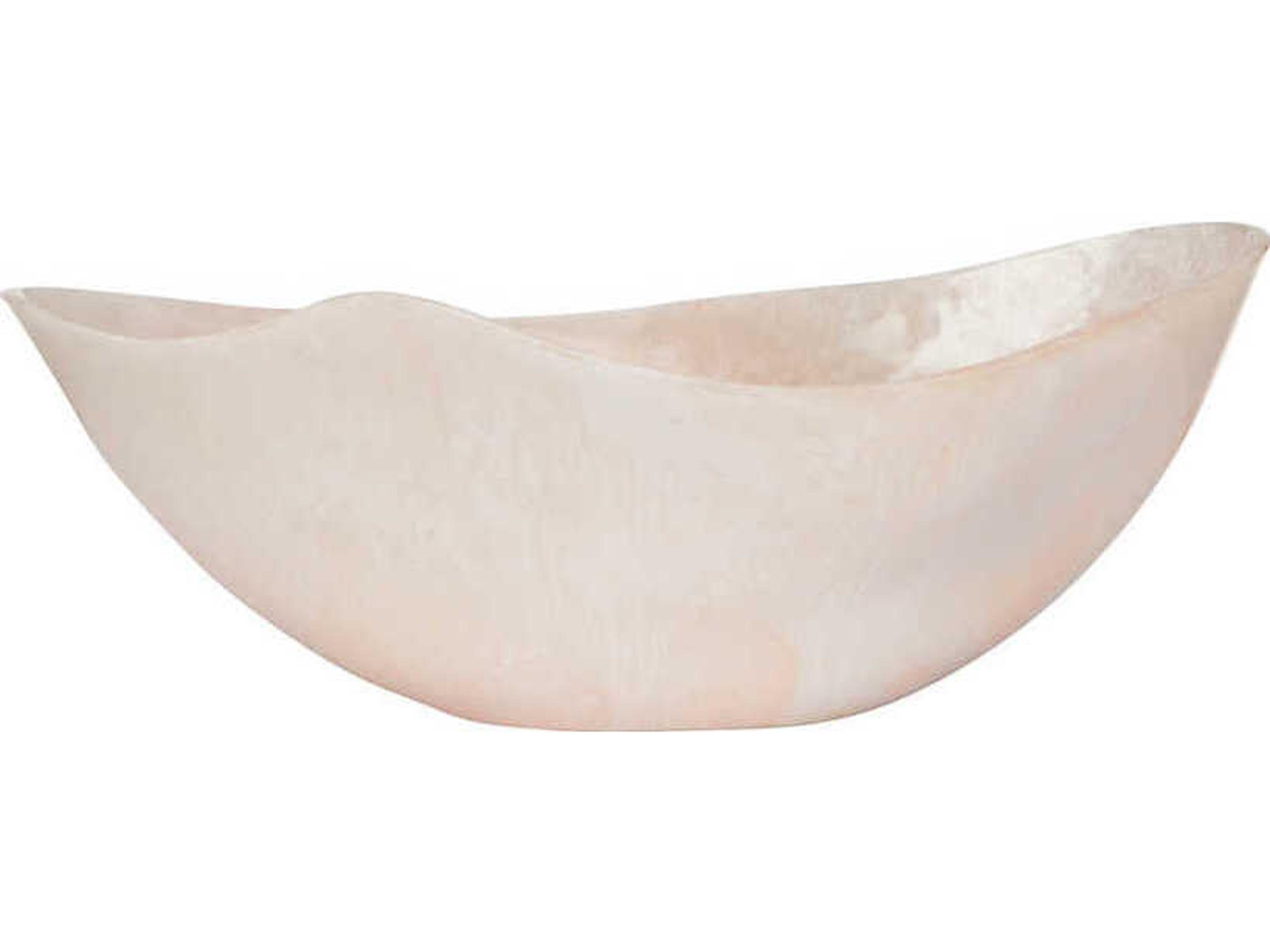 Chelsea House Bucolic Pink Cream Swirl Decorative Bowl