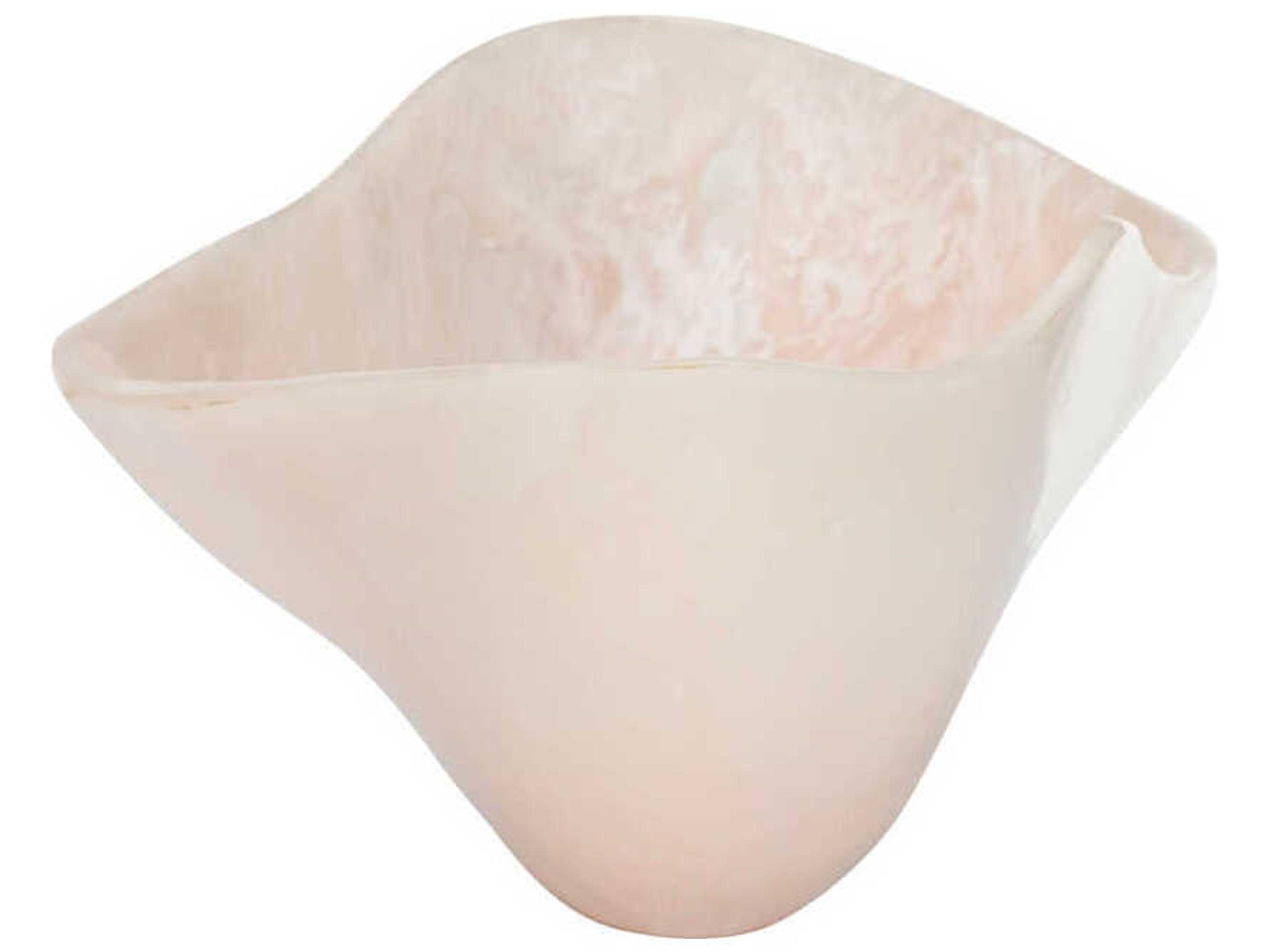 Chelsea House Bucolic Pink Cream Swirl Decorative Bowl