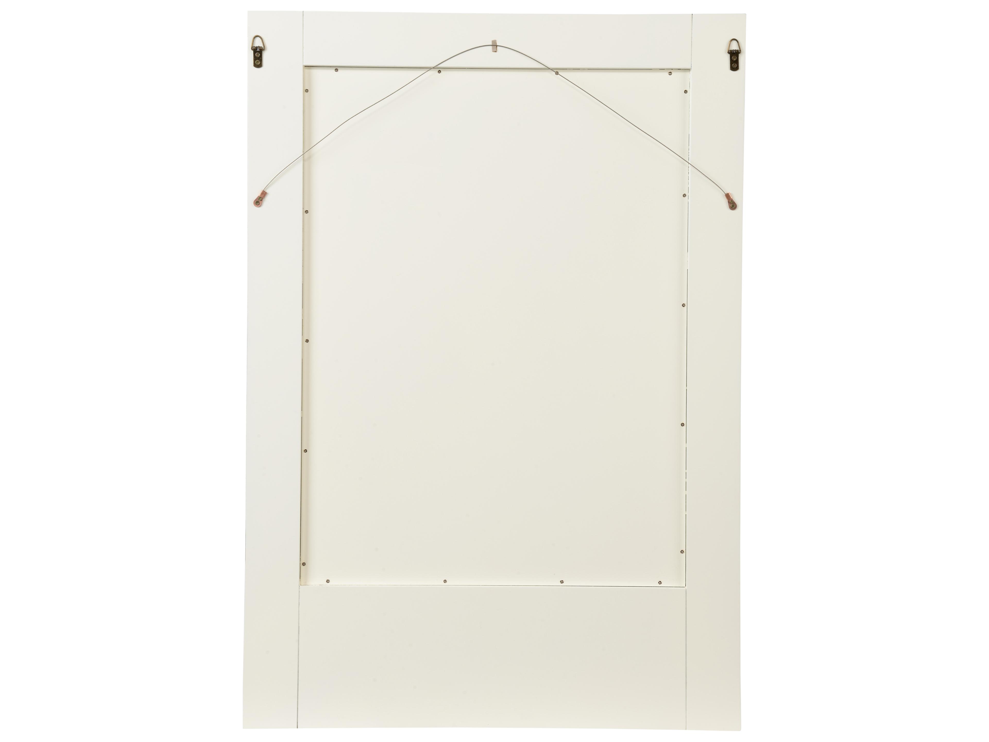 Chelsea House Bradshaw Orrell Greek Hall Brown White Cream Gold Wall Mirror Rectangular