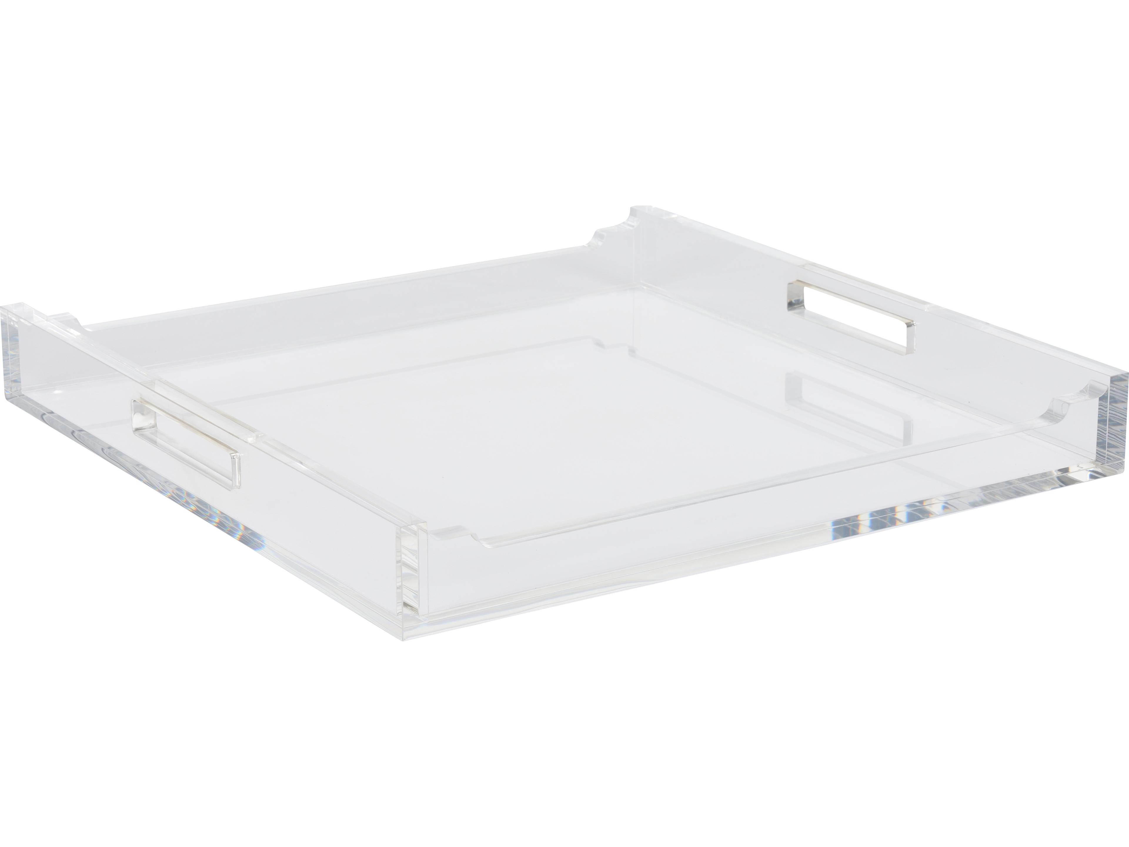 Chelsea House Jamie Merida Hanson Clear Serving Tray