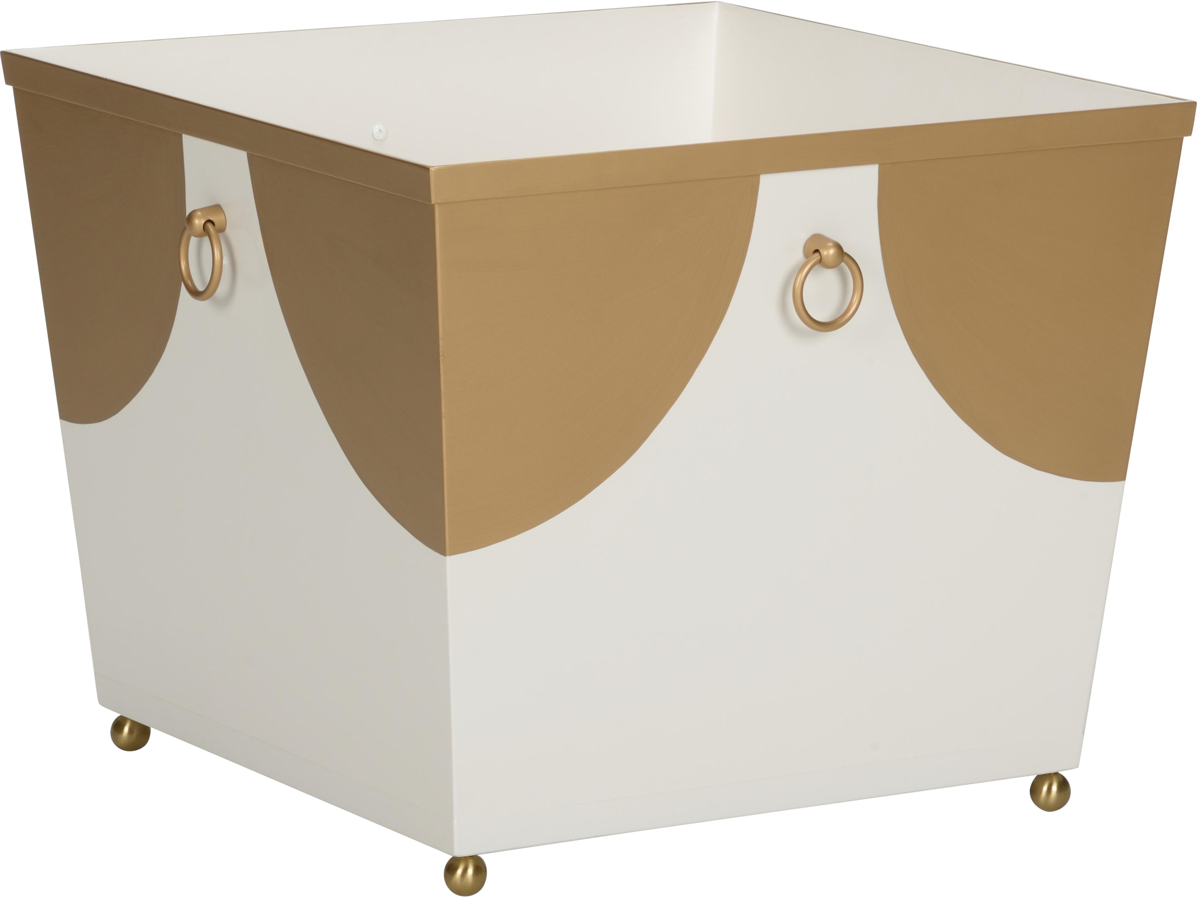 Bradshaw Orrell Plais White Gold Planter