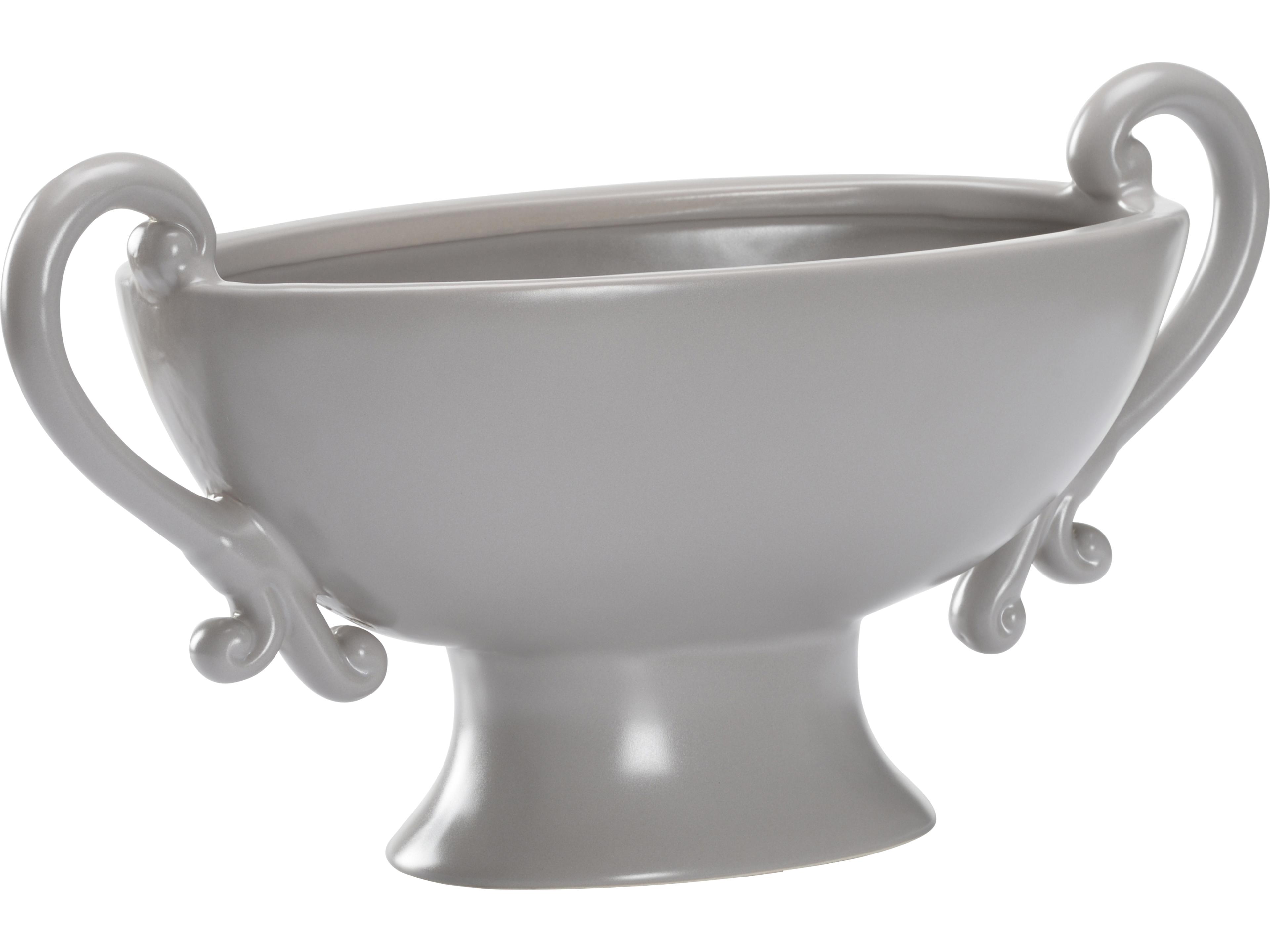 Bill Cain Riddle Brown White Cream Gray Bowl