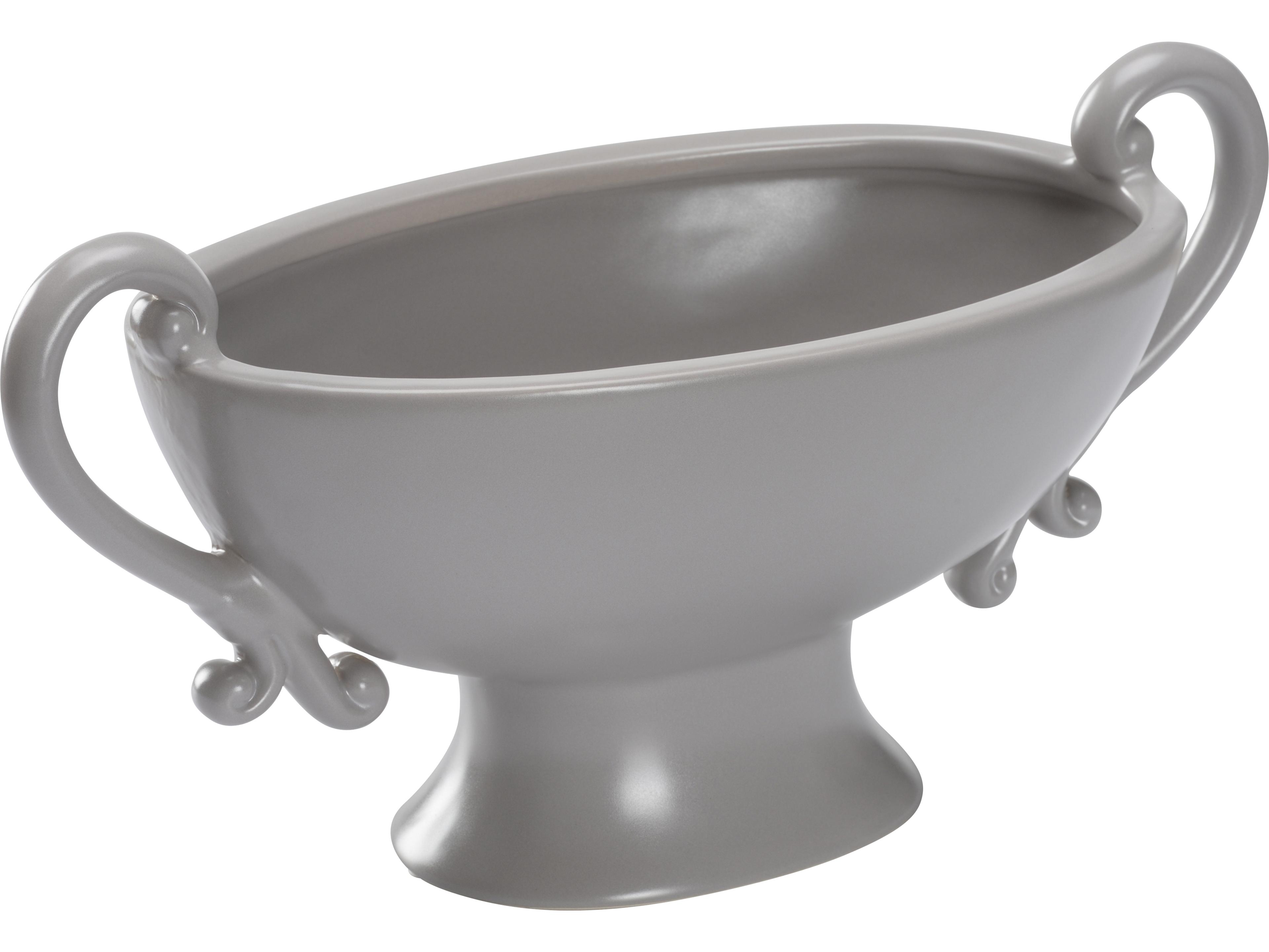 Chelsea House Bill Cain Riddle Brown White Cream Gray Bowl