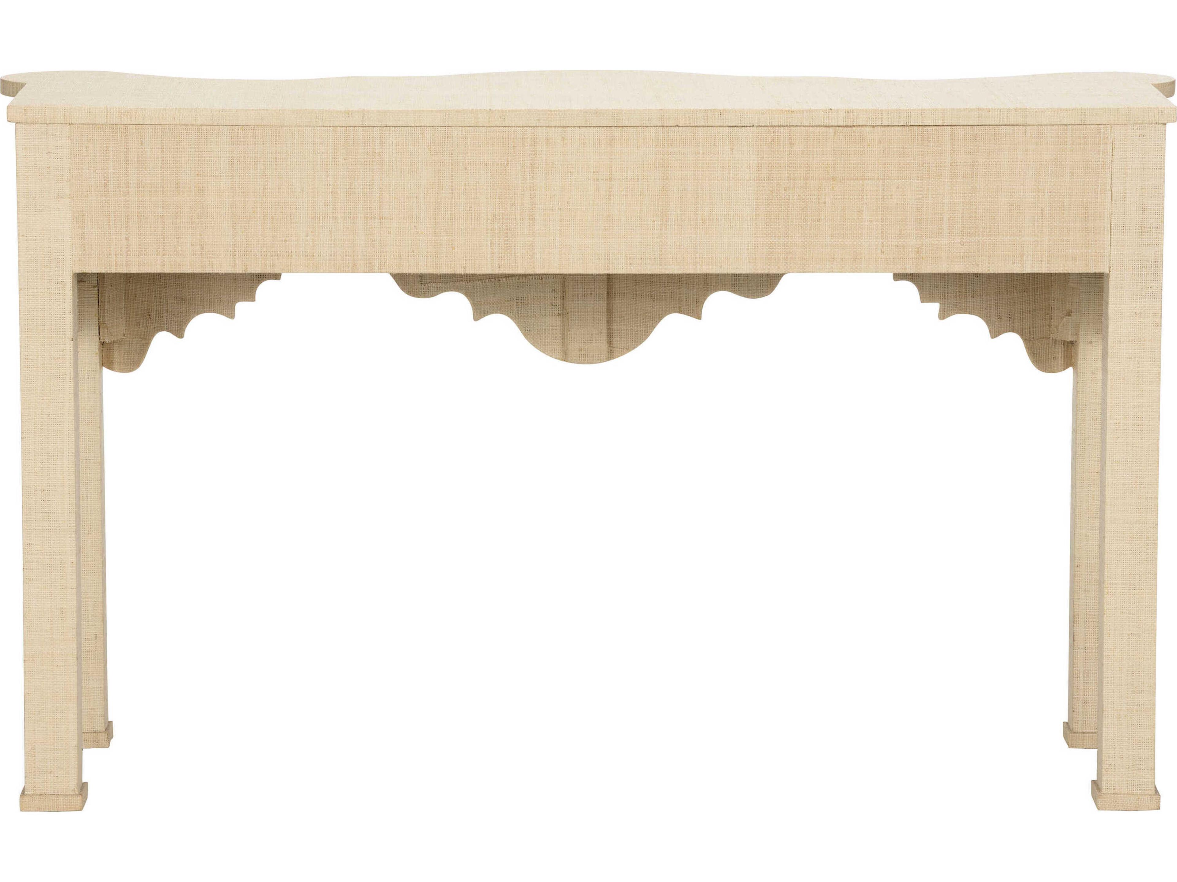 Chelsea House Jamie Merida Rattan Natural Kensington Console Table