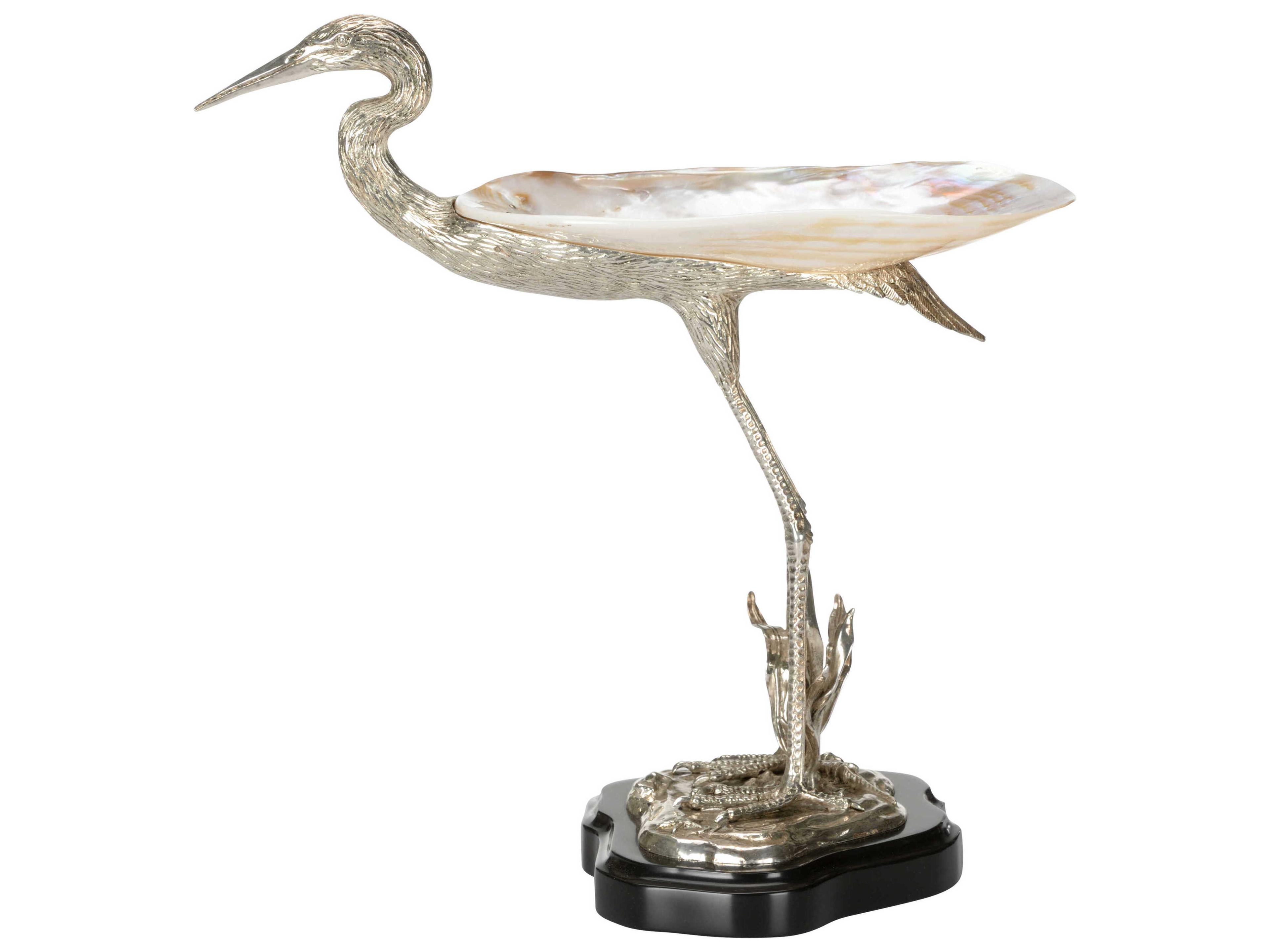 Chelsea House Silverplated Natural Coastal Bird