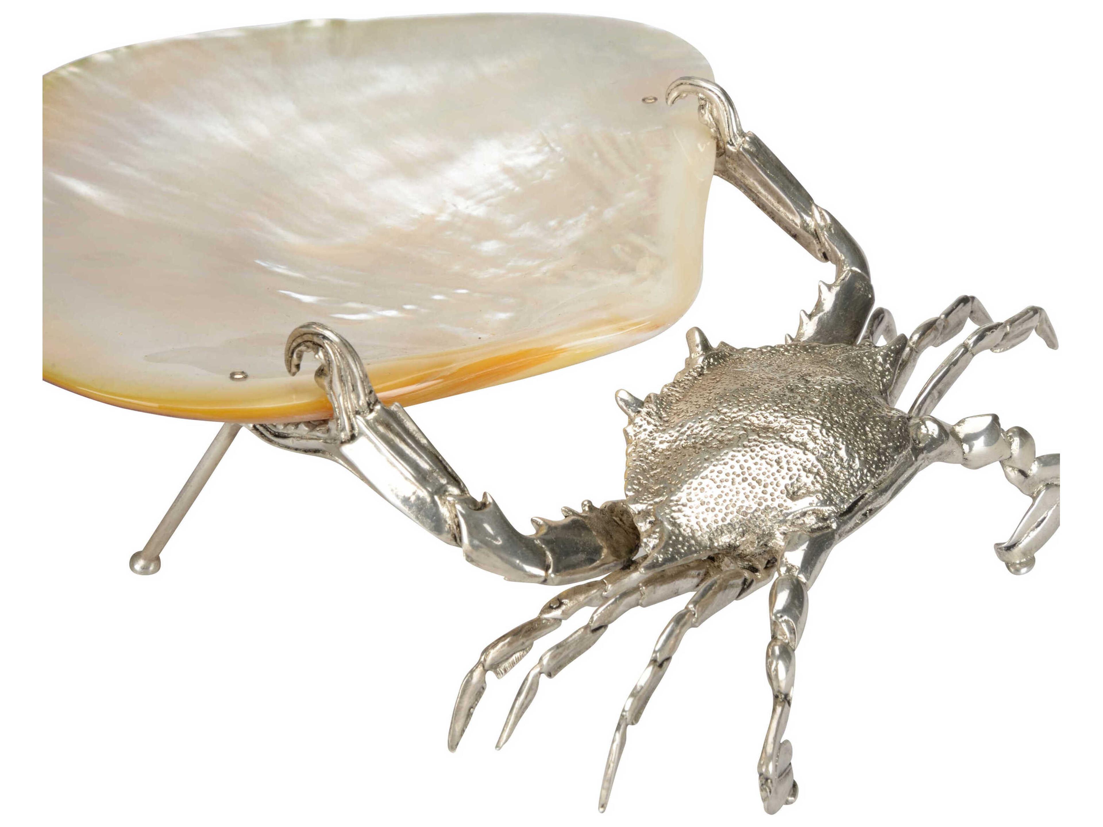 Chelsea House Silverplated Natural Foraging Crab