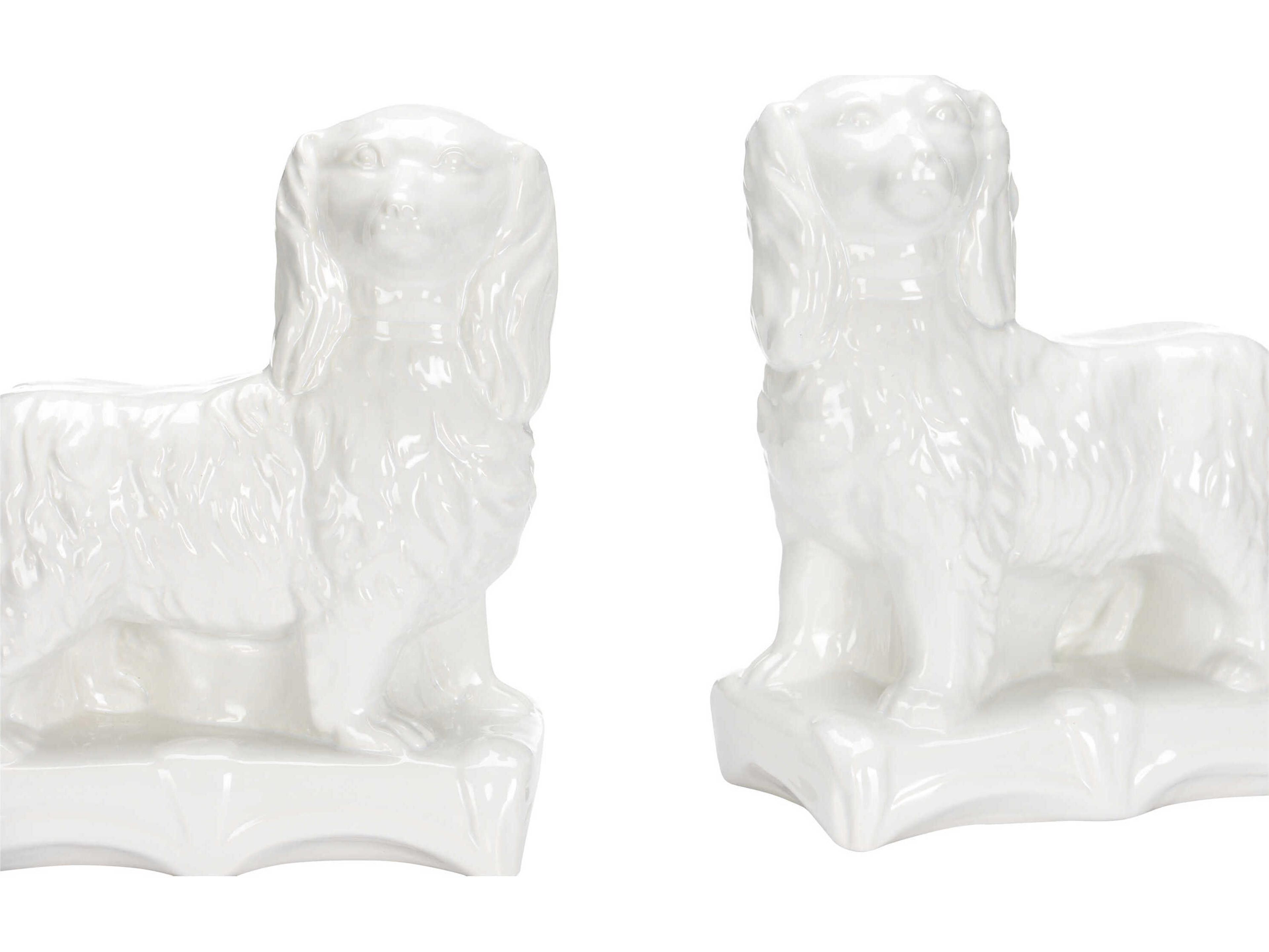 Chelsea House Bill Cain White Staffordshire Spaniel