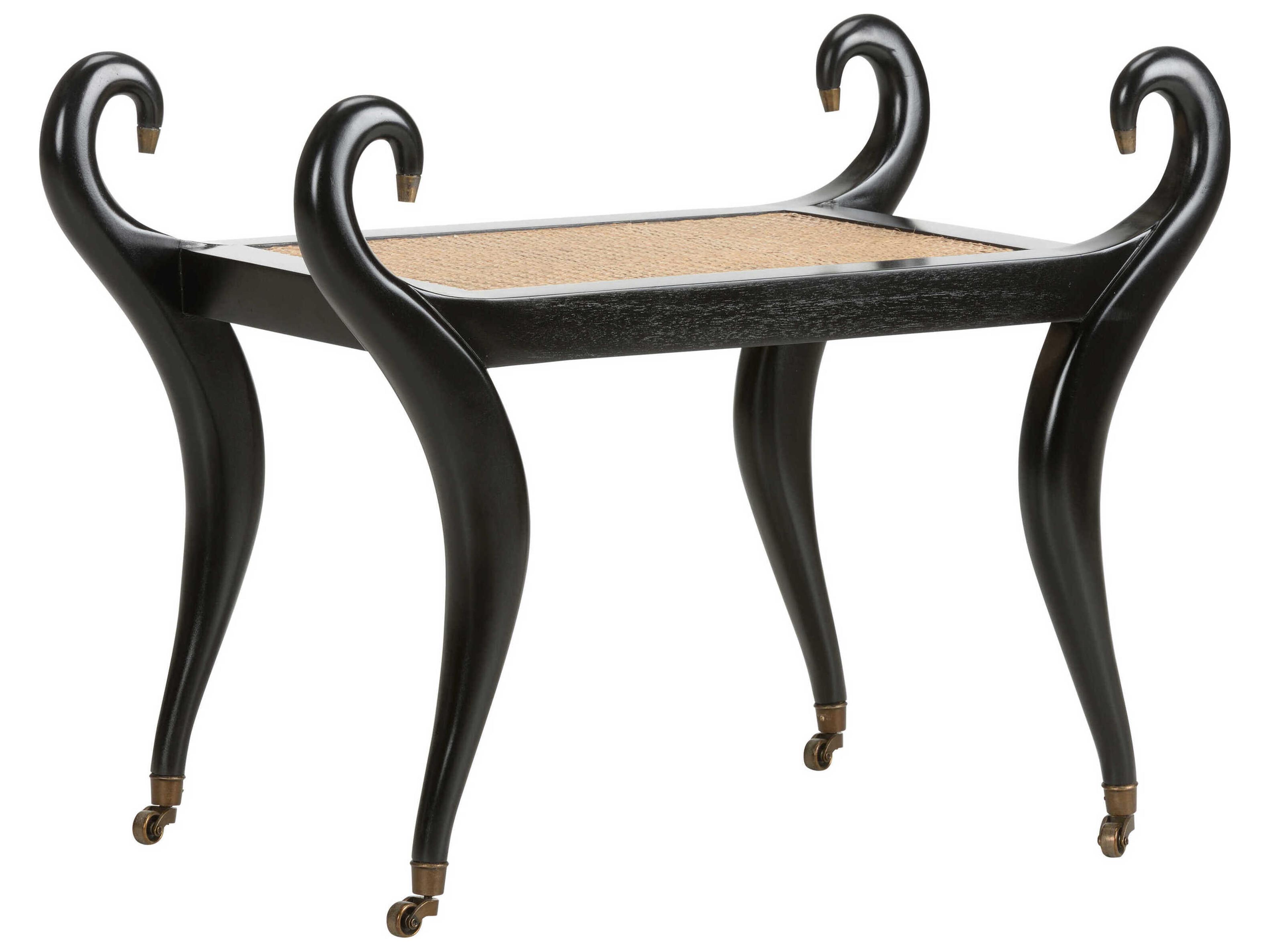 Kristi Nelson Swan Black Natural Accent Bench