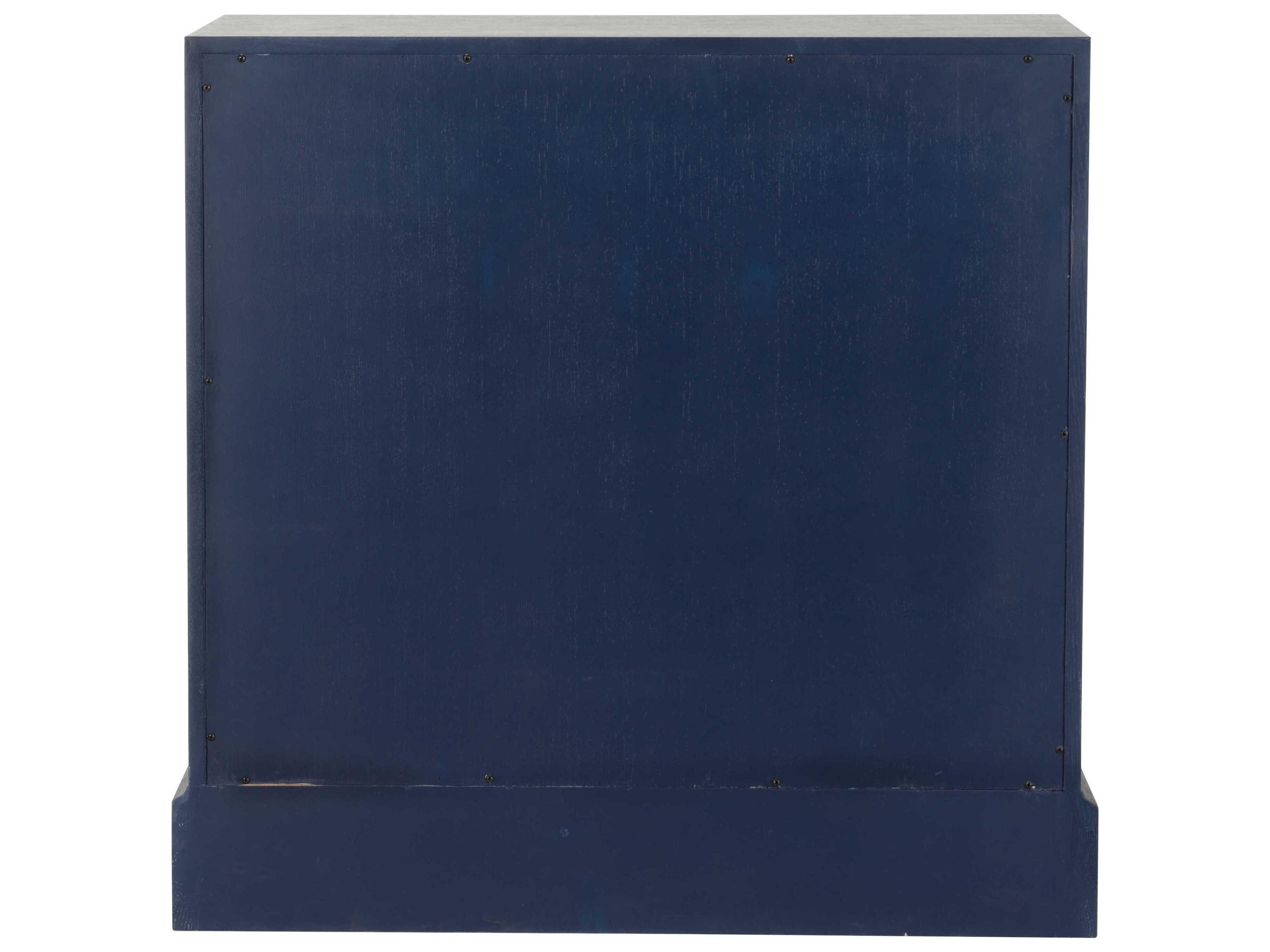 Chelsea House Jamie Merida Beaufort Blue Oak Wood Accent Chest